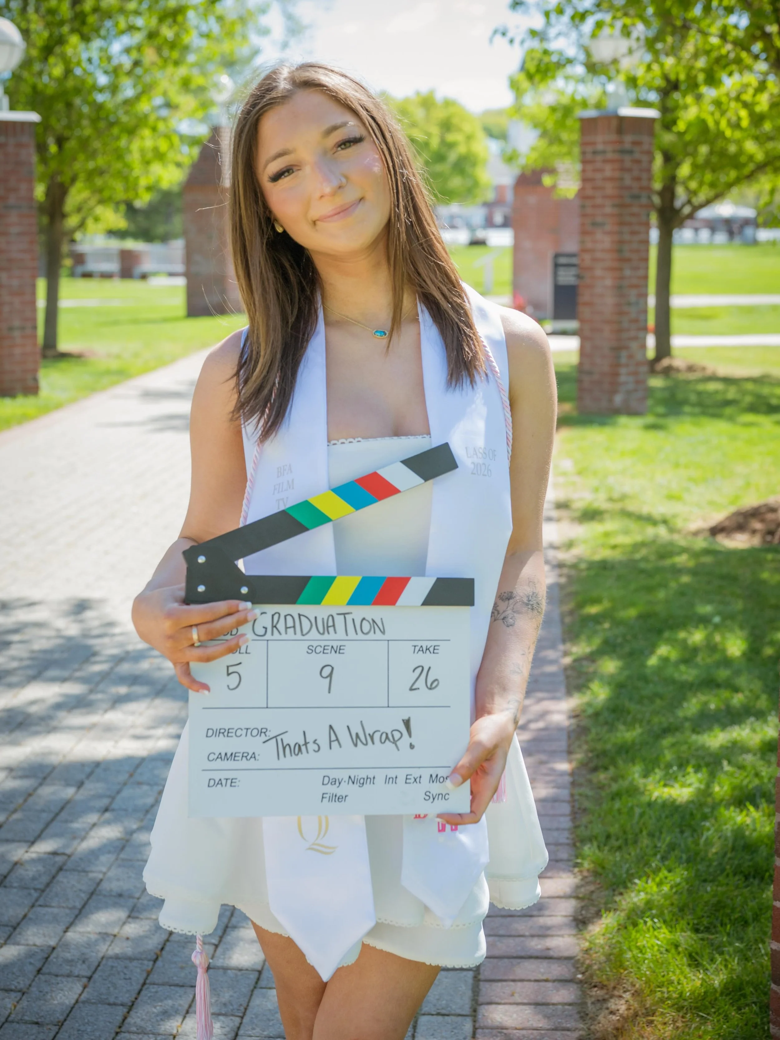 Dahlia and Danielle contacted me to do some last minute graduation photos for them at Quinnipiac. These two were so sweet and I had fun capturing these for them! I love doing these shoots to capture huge accomplishments &amp; memories. We went all ar