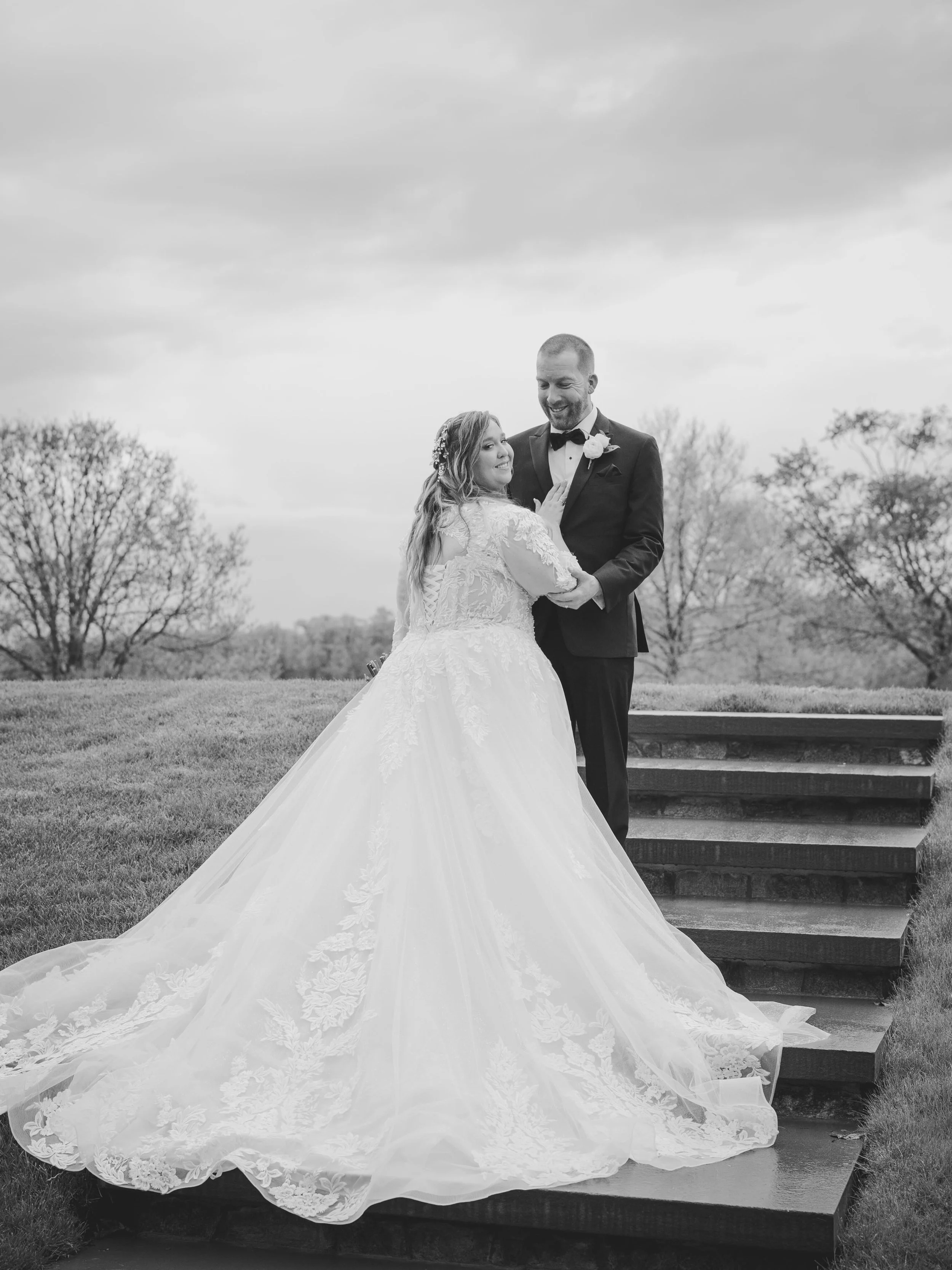 Brendan and Kristin&rsquo;s wedding was gorgeous. It rained so much for their ceremony unexpectedly and it ended up making some beautiful photos which will be in a separate post!! The sun came out for their photos &amp; the cherry blossoms were still