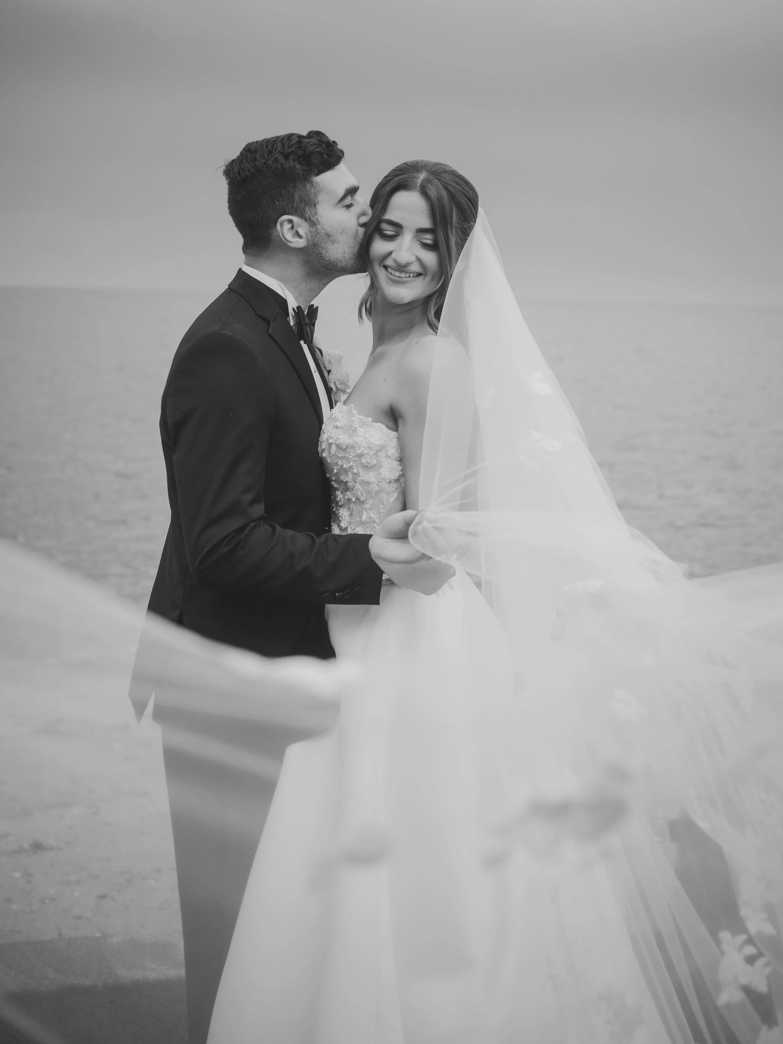 When it poured their entire day but then the skies cleared and the most beautiful sky appeared! We ran Cristina &amp; Mario outside to take advantage of this!! Cristina and Mario are such a beautiful couple. So photogenic &amp; so sweet &amp; I had s