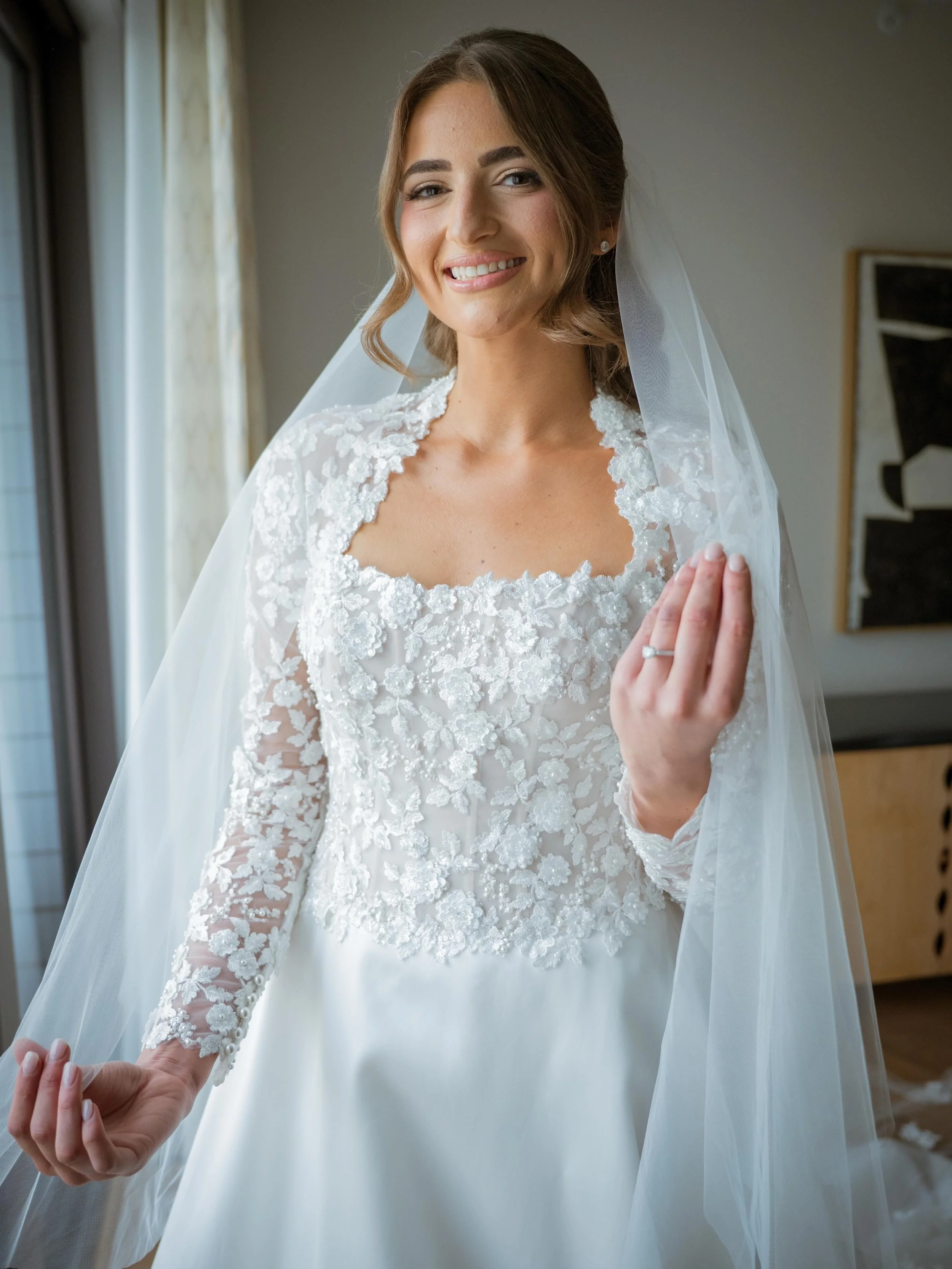 Some of my many favorites from Cristina &amp; Mario&rsquo;s getting ready / beautiful church ceremony! The church they got married in was stunning! Cristina radiated timeless beauty and we kept talking about all day how she is so timeless looking. He