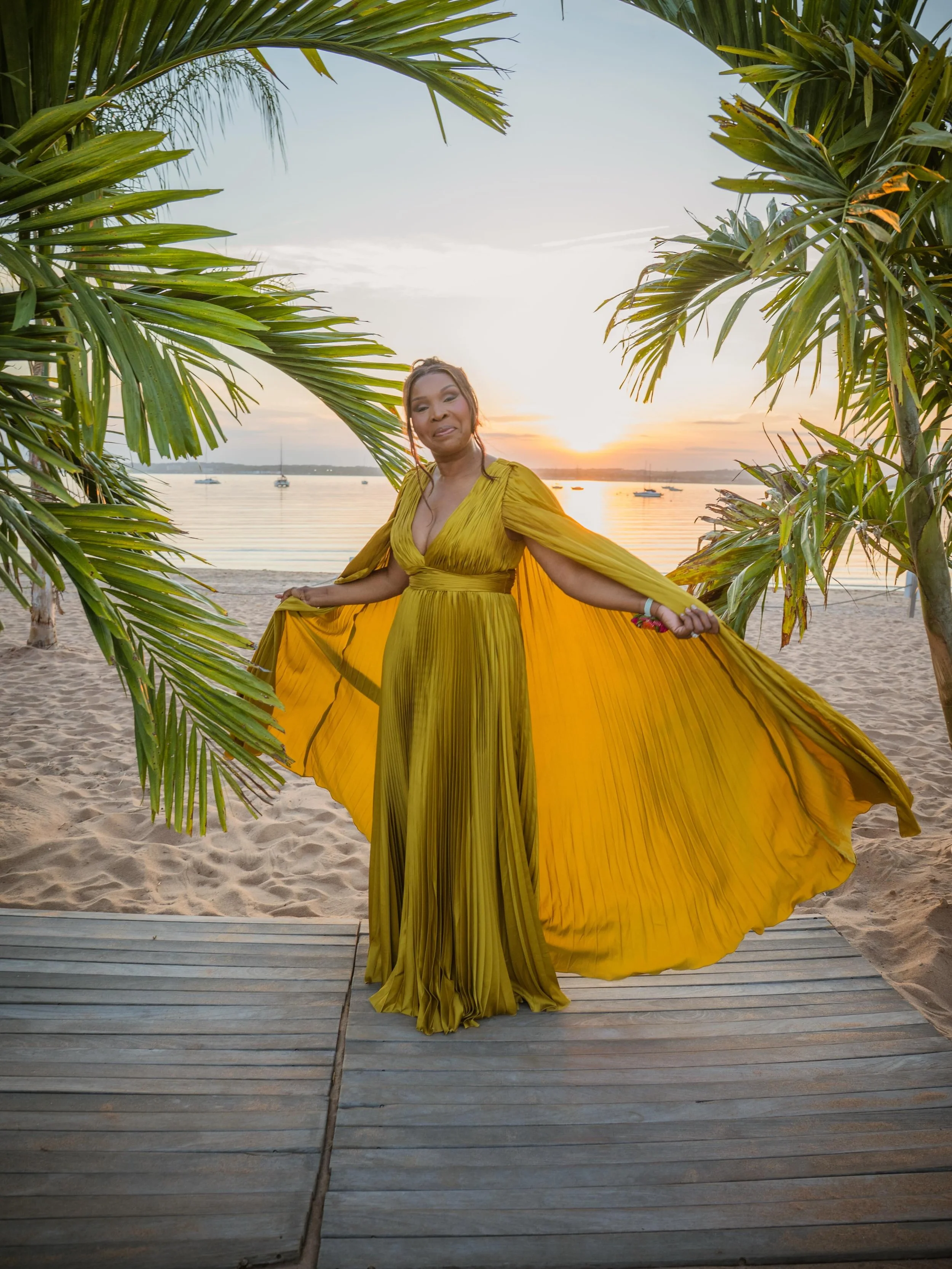 Obsessed with these. Brian contacted me he was throwing his wife a surprise party for her 60th birthday. I couldn&rsquo;t believe it when I met Micaelle because what do you mean she&rsquo;s 60!? She looked like she was in her 30s. Her two dresses wer