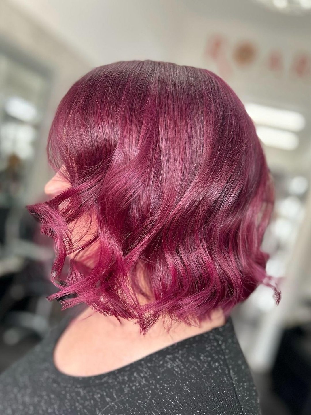 Redefining bold with a touch of ruby magic! ❤️ 

Our client's short, ruby red hair is a striking statement that speaks volumes. Ready to make a daring transformation? Click the link in our bio and let's infuse some red-hot energy into your style! 🔥 