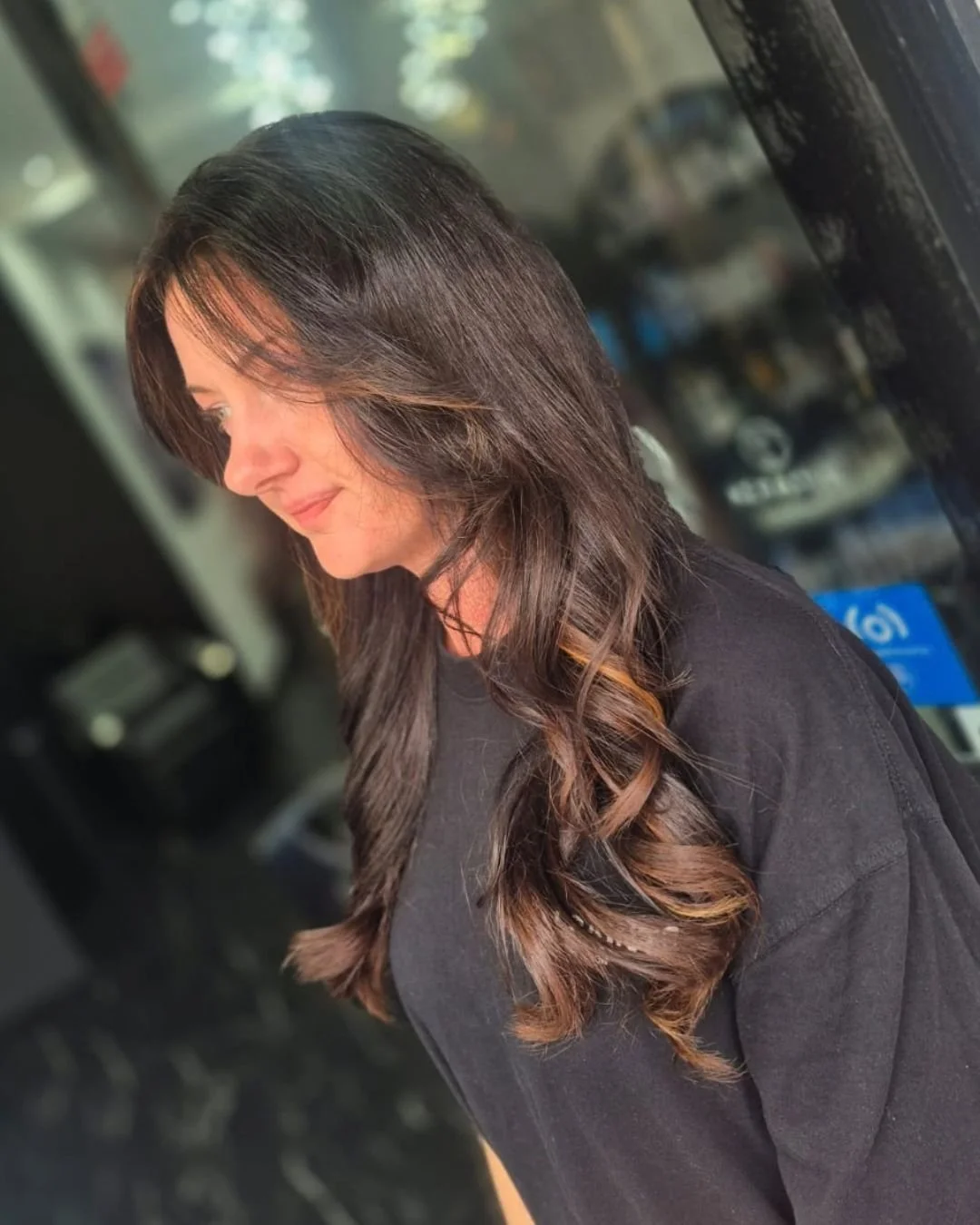 Dark Espresso. ☕️

This sultry brown is the perfect shade for these autumn nights, finished off with gorgeous bouncy curls - this is everything! 🤎

The team at ROAR can find the perfect brunette for your skin tone - drop us a dm! 🌟
