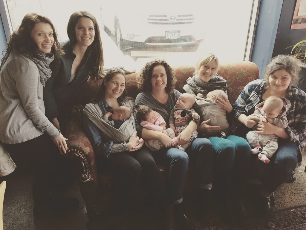 Oct '16 class grads with their babies!