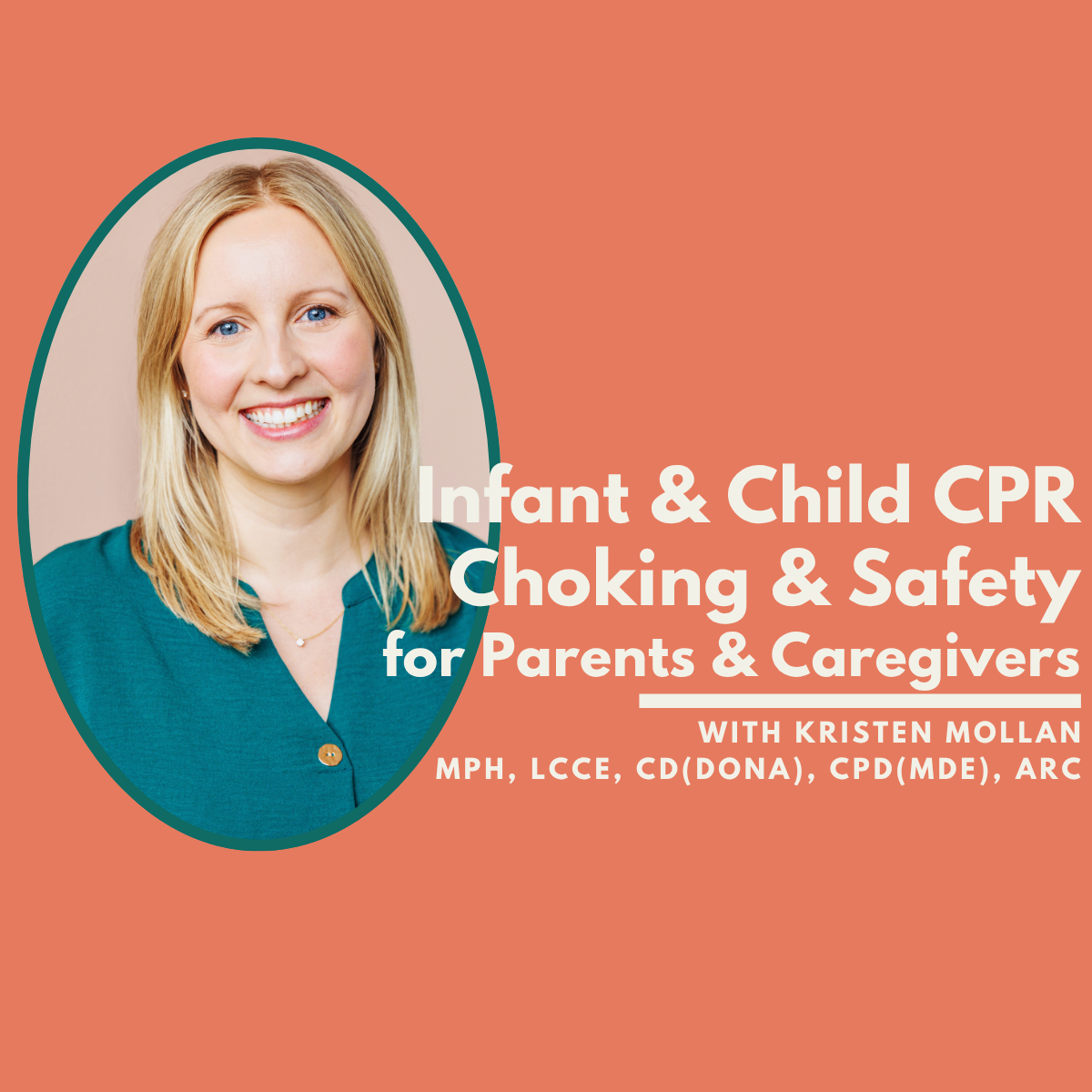 Infant &amp; Child CPR, Choking &amp; Safety - for Parents &amp; Caregiver