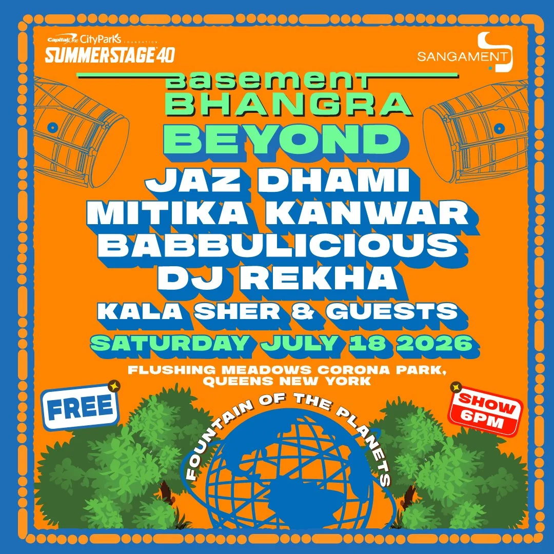 DJ Rekha’s Basement Bhangra Beyond: Jaz Dhami / Mitika Kanwar / Babbulicious / DJ Rekha + special guests