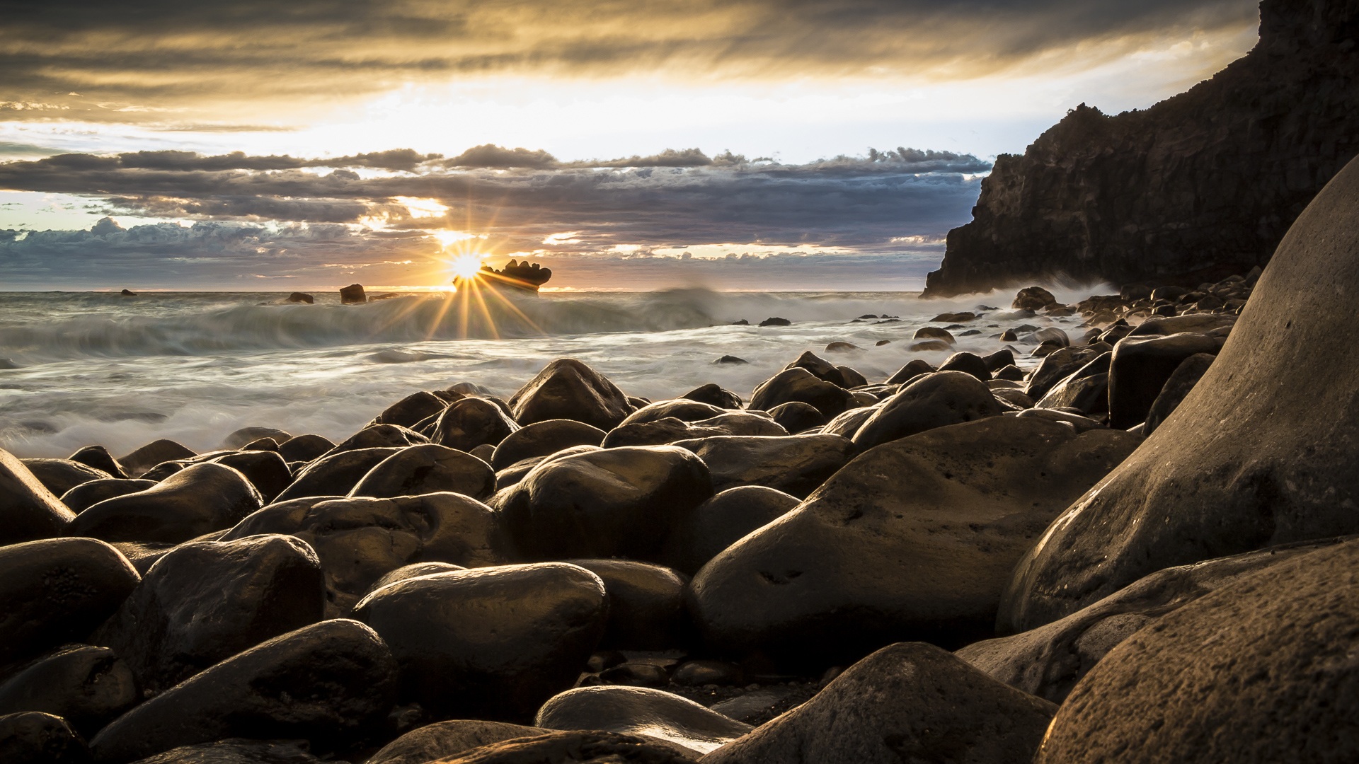 Sunset in New Zealand