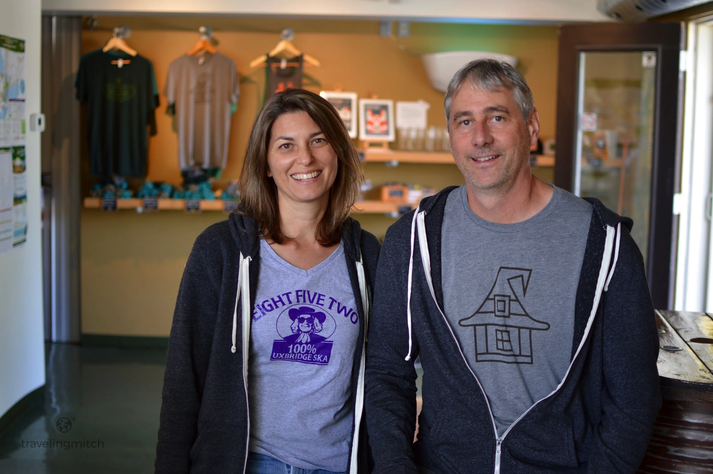 Rob Garrard and Joanne Richter are the owners of Second Wedge Brewing Company in Uxbridge, Ontario