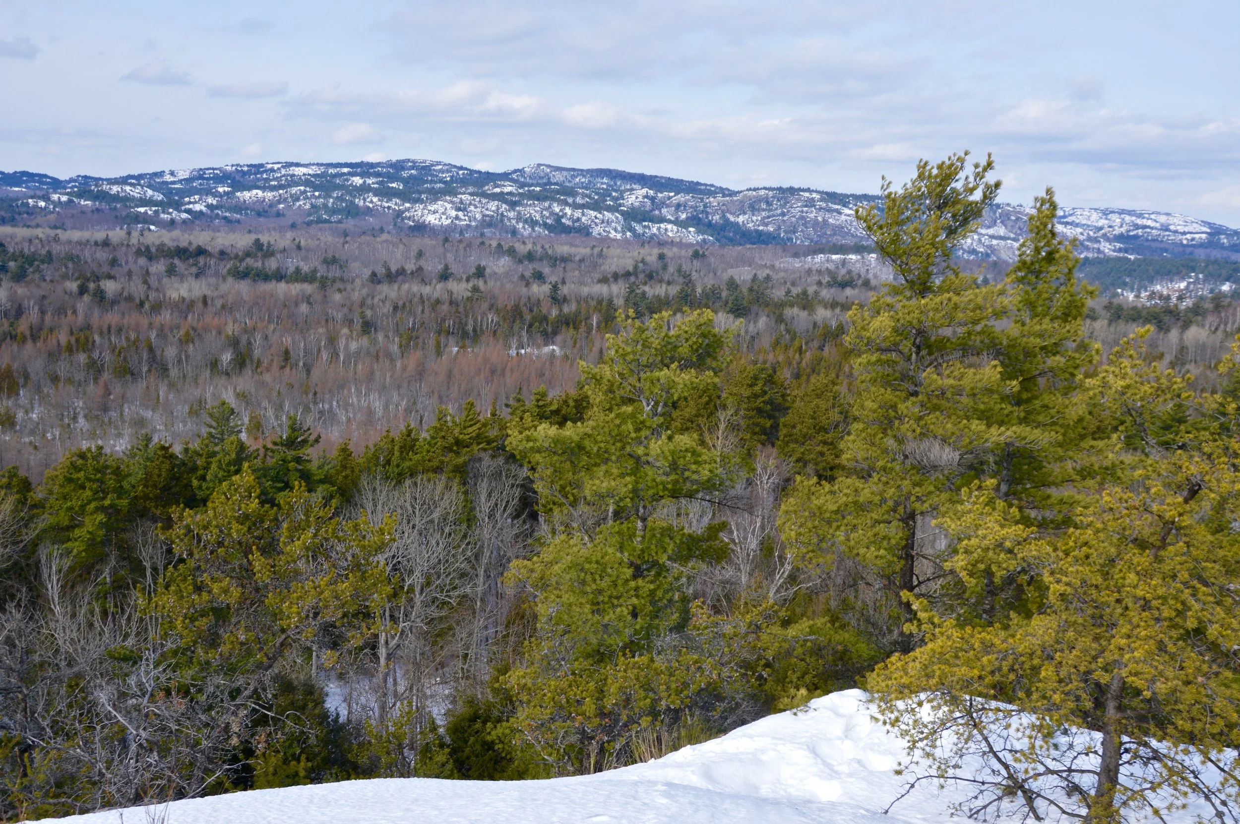 The Granite Ridge Trail in Killarney Ontario, not far from the Sportsman's Inn