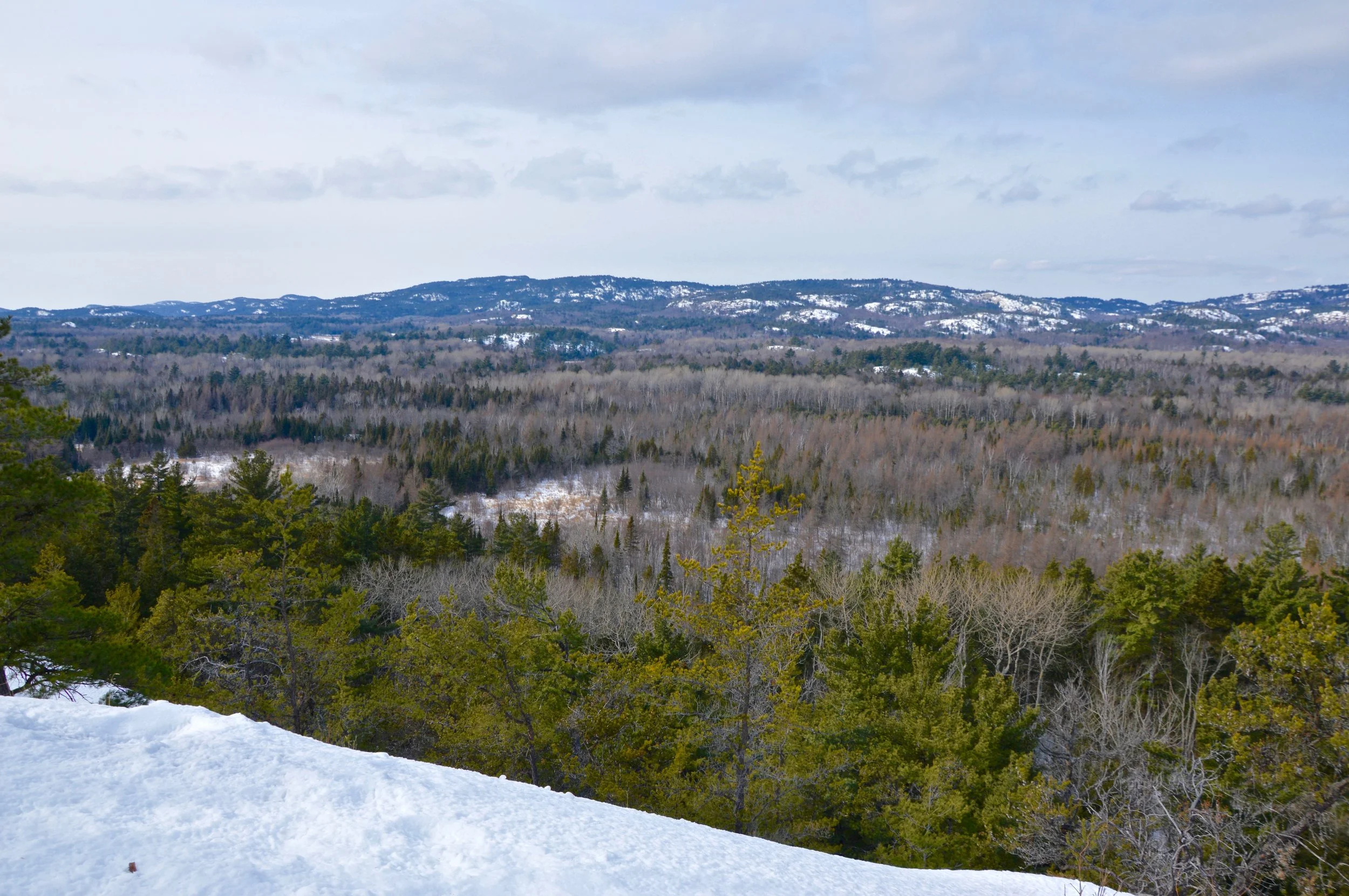 The Granite Ridge Trail in Killarney Ontario, not far from the Sportsman's Inn