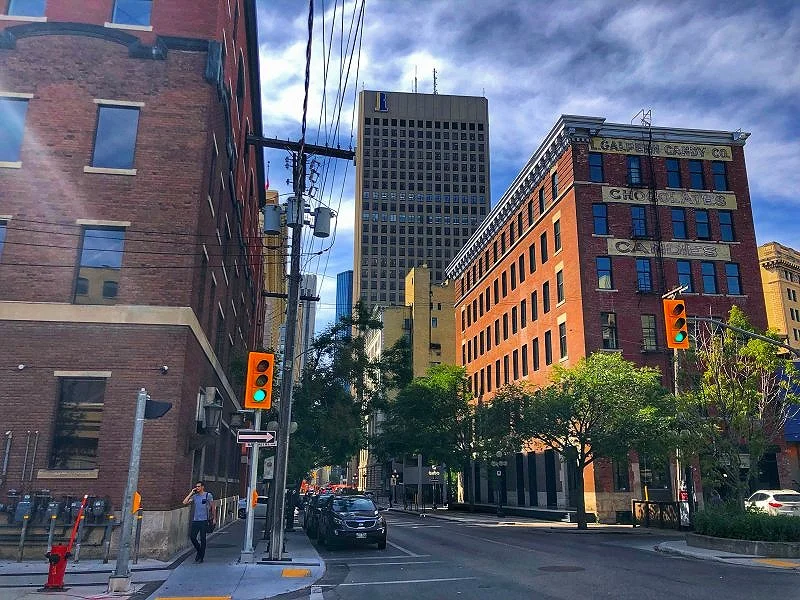 The Exchange District in Winnipeg, Manitoba is one of the places to go in Winnipeg!