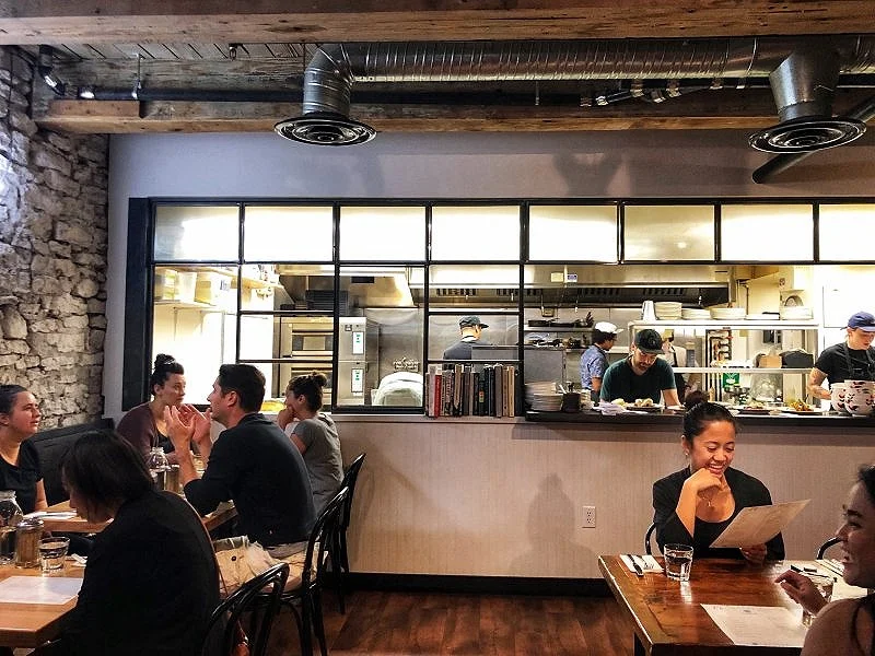 Clementine Cafe in the Exchange District of Winnipeg is one of the top places to visit in Winnipeg