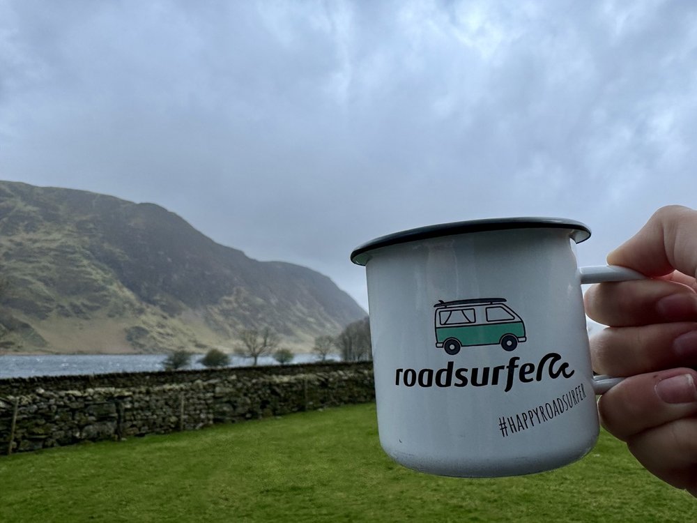 Stopped for an afternoon coffee in Buttermere