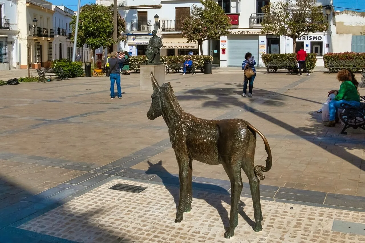 Platero statue. Photo Credit: Robin &amp; Arlene Karpan.