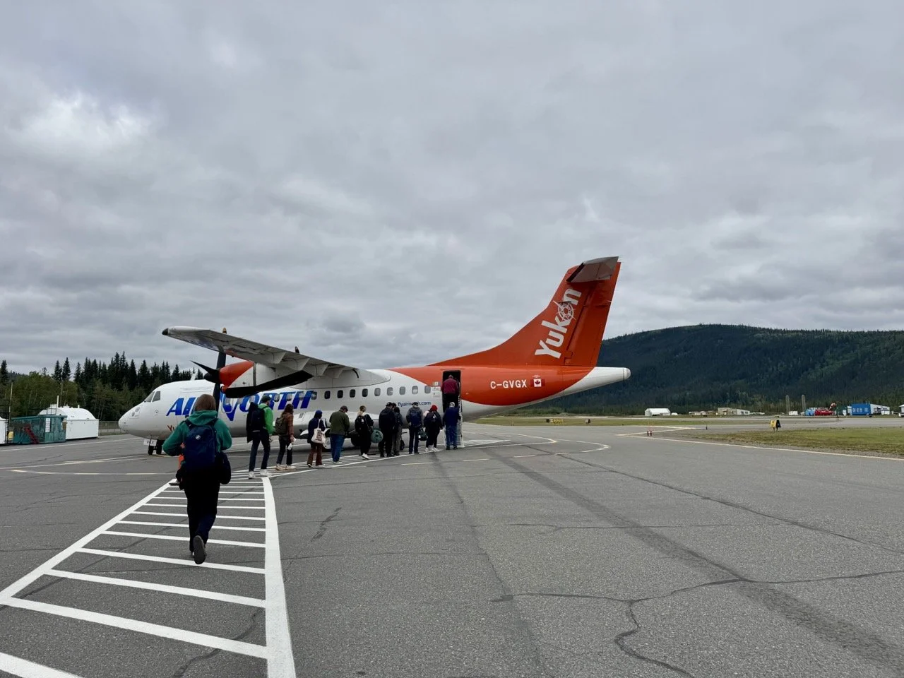 Flying with Air North from Dawson