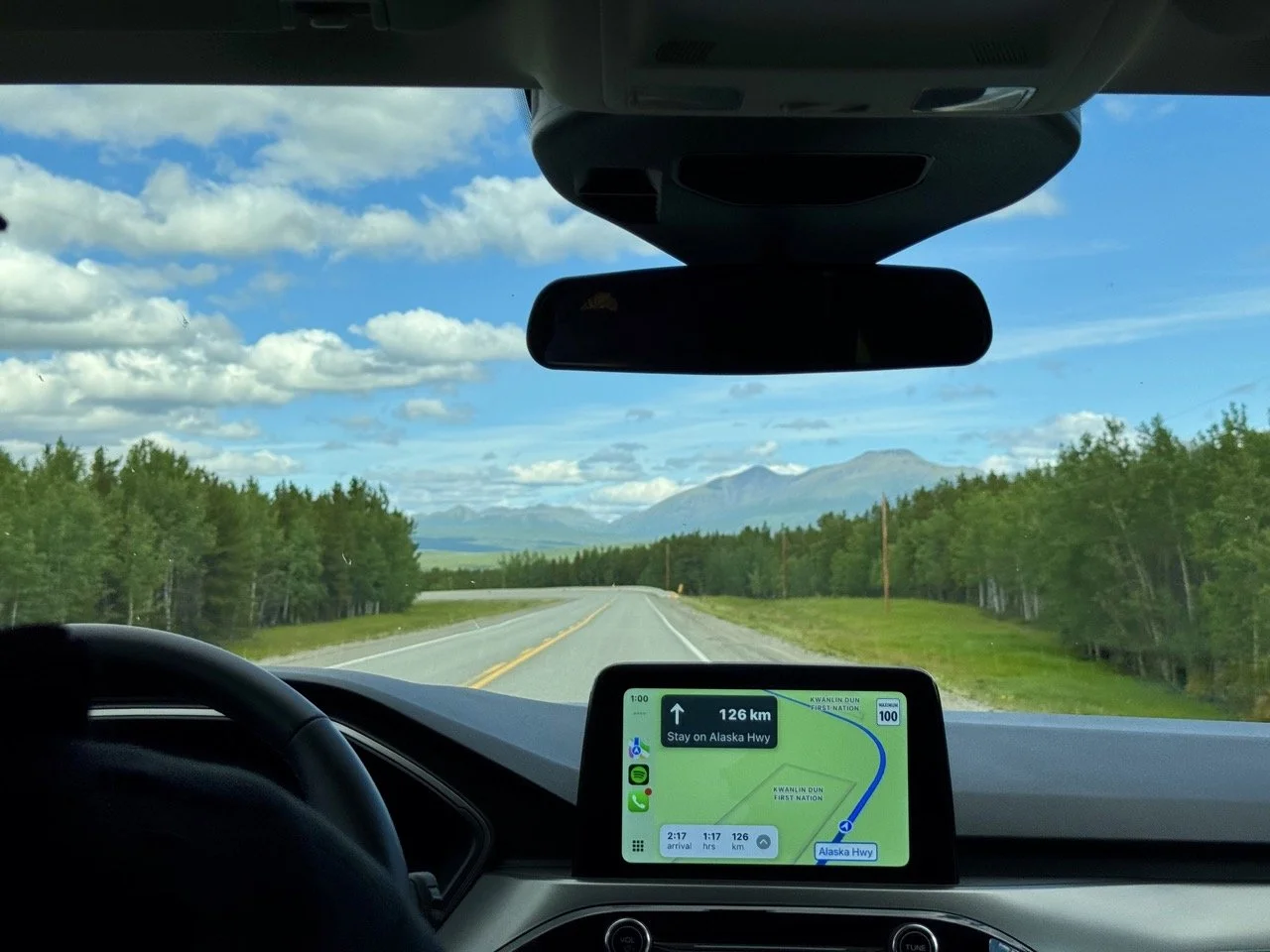 Road tripping along the Klondike Highway