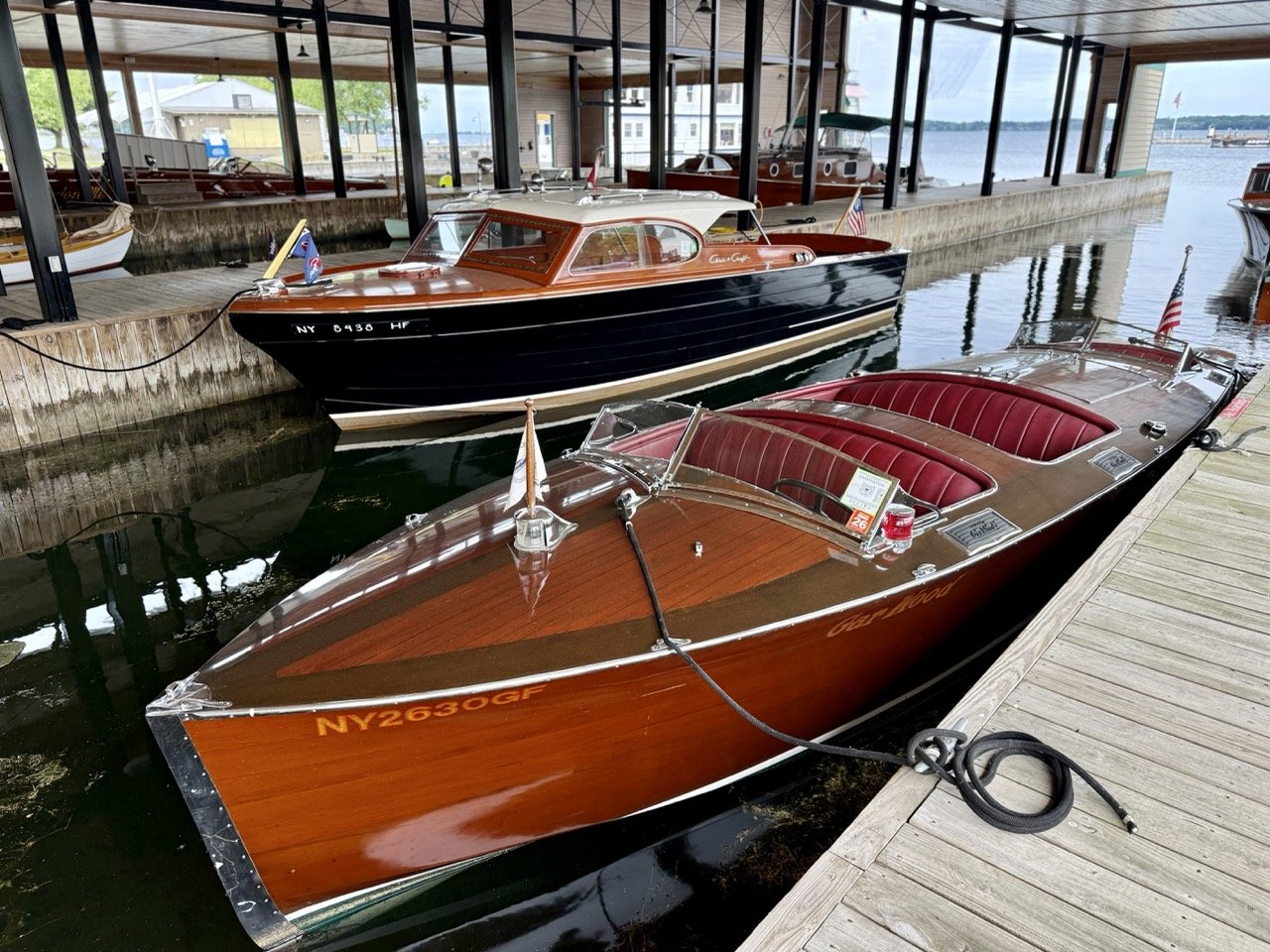 Wooden Boats at the ABM