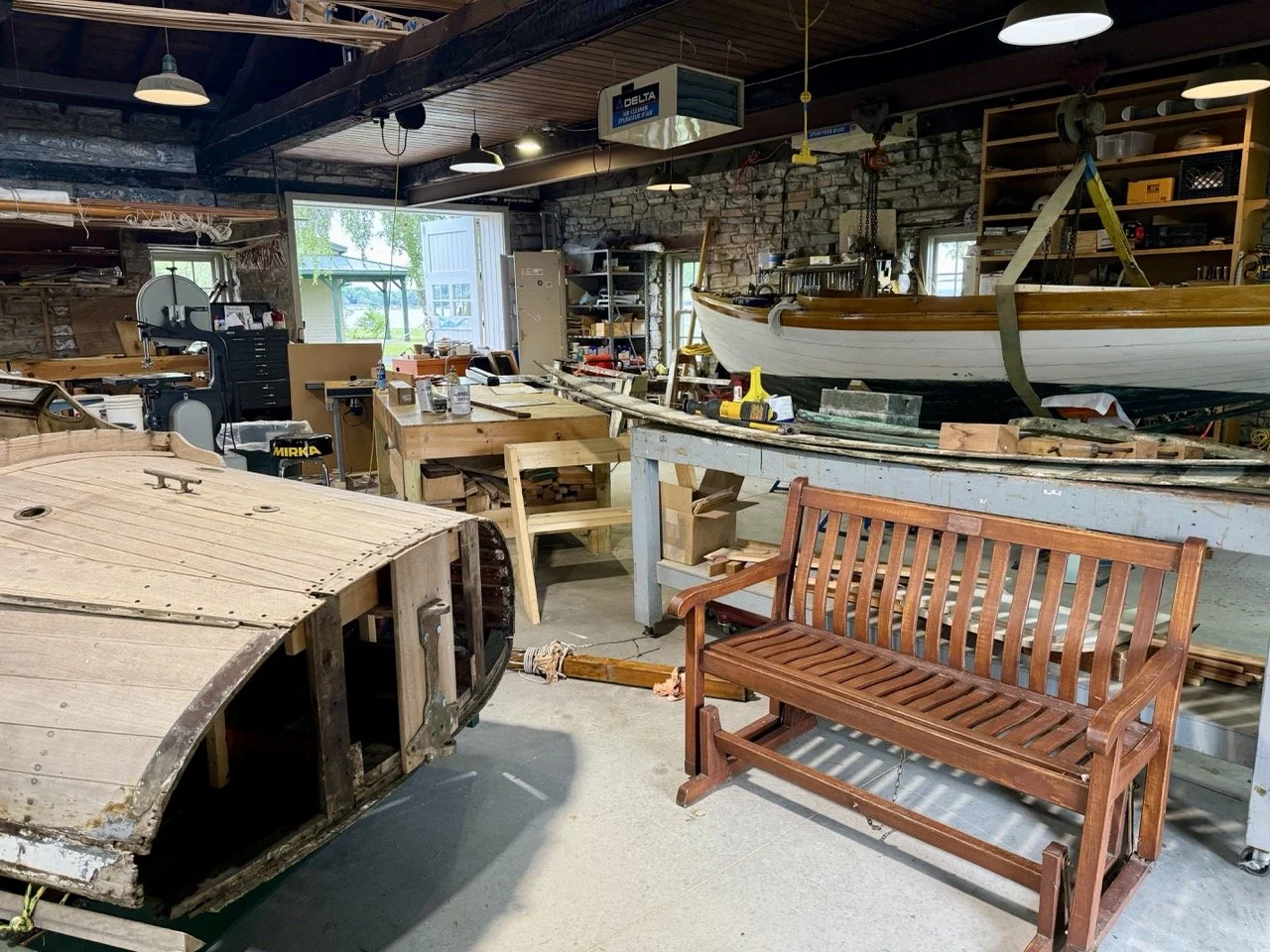 Ongoing restoration at the ABM in Clayton