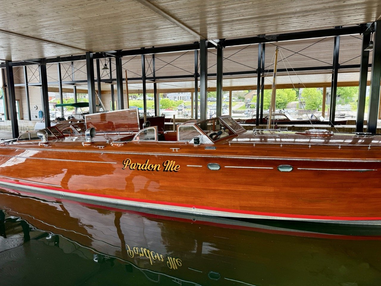 The famous "Pardon Me" boat
