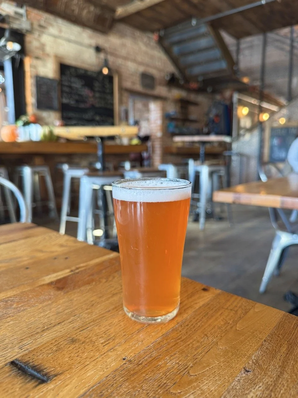 pint at sandwich brewing company