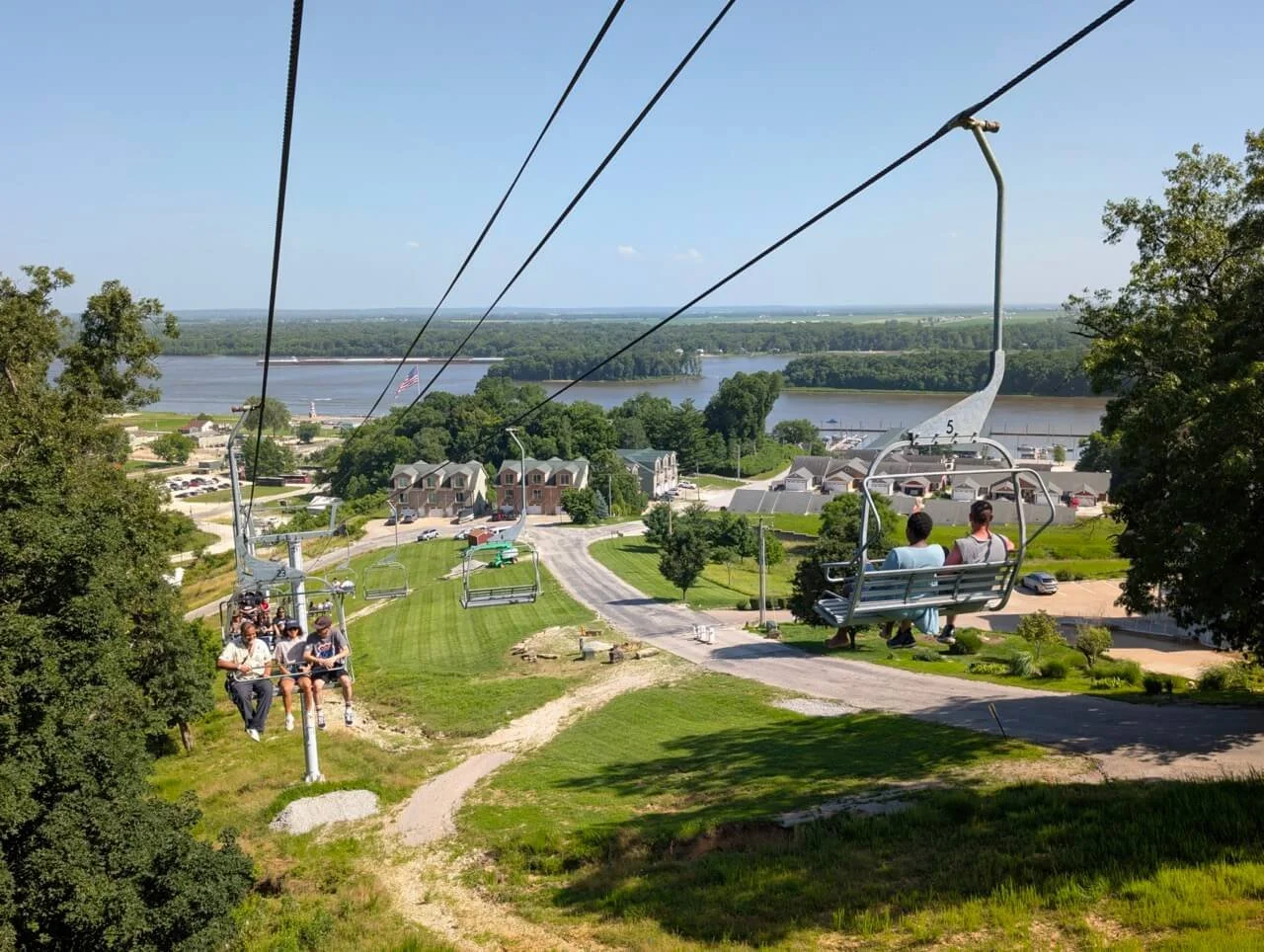Aerie's resort chairlift Route 66