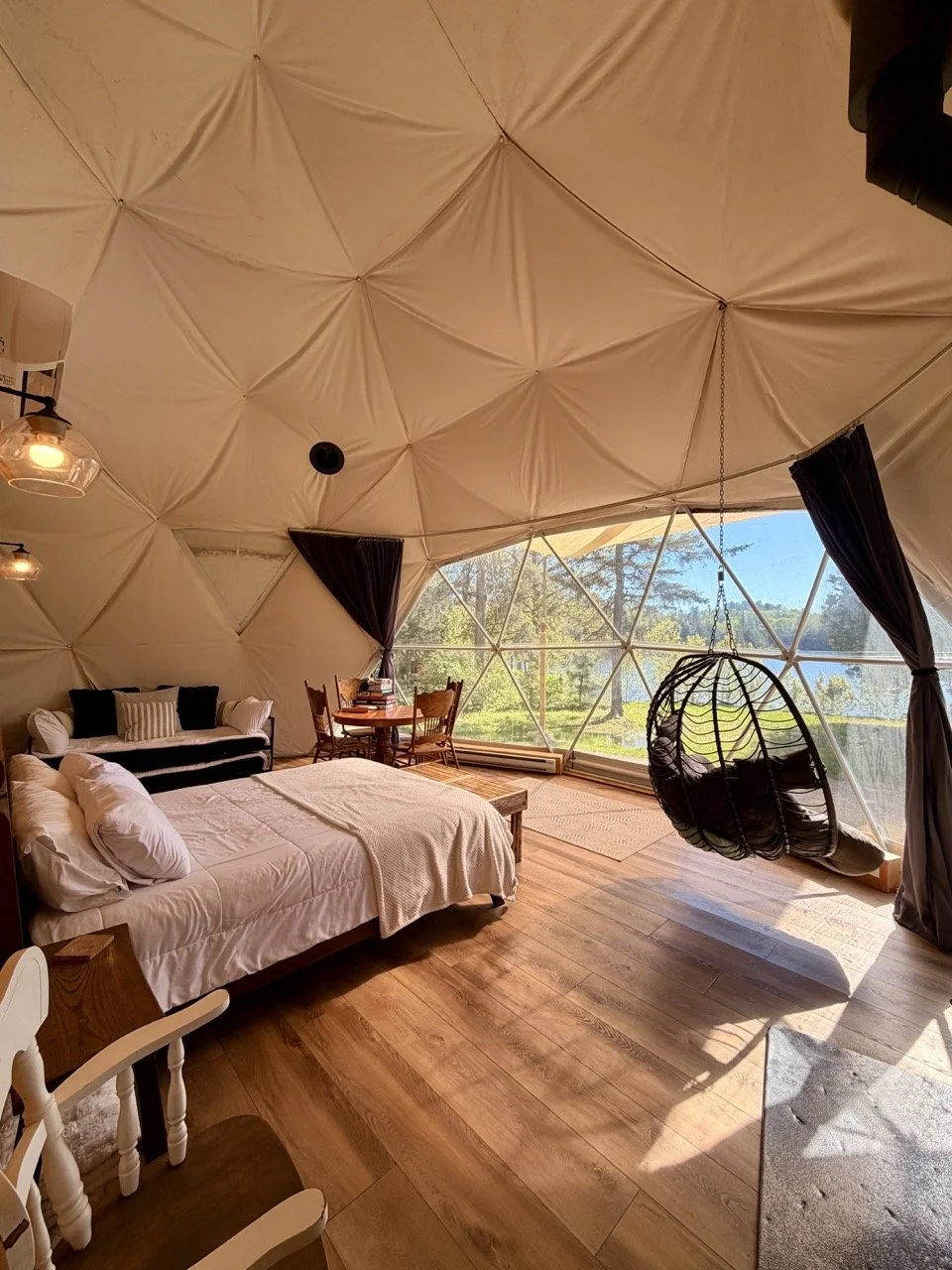 Otter Pointe Resort glamping dome