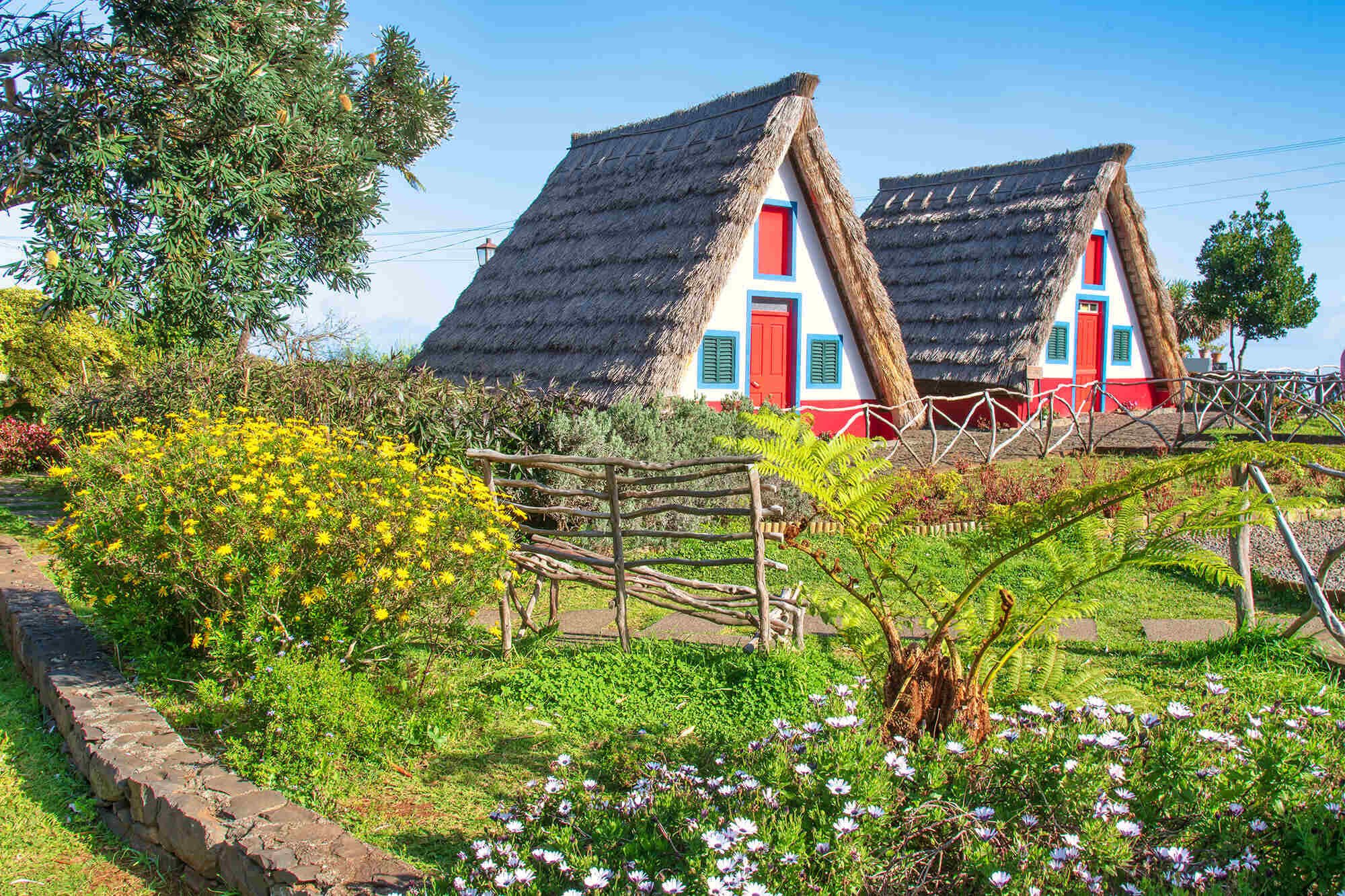 Santana Madeira thatched homes