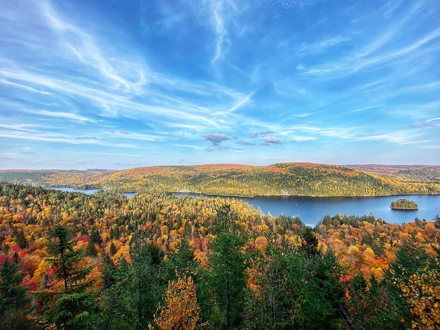 faire le tour du parc de la mauricie