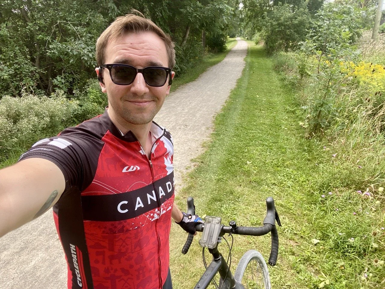 Cycling on the Trans Canada Trail