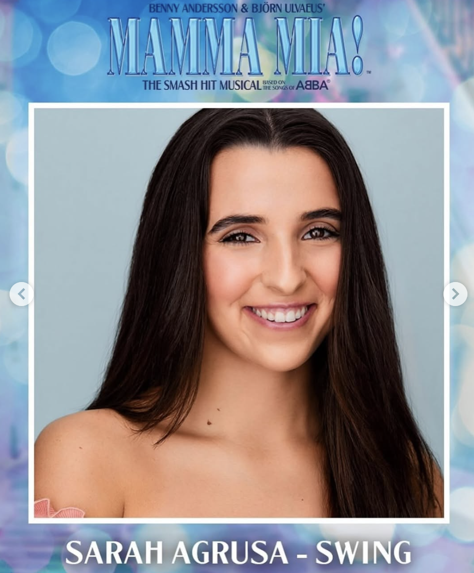 Sarah Agrusa Joins the cast of the Mamma Mia National tour