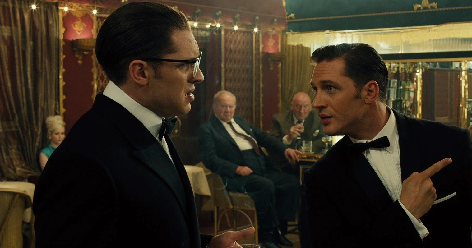 REVIEW: ‘Legend’ doubles up on Tom Hardy, but divides its tone