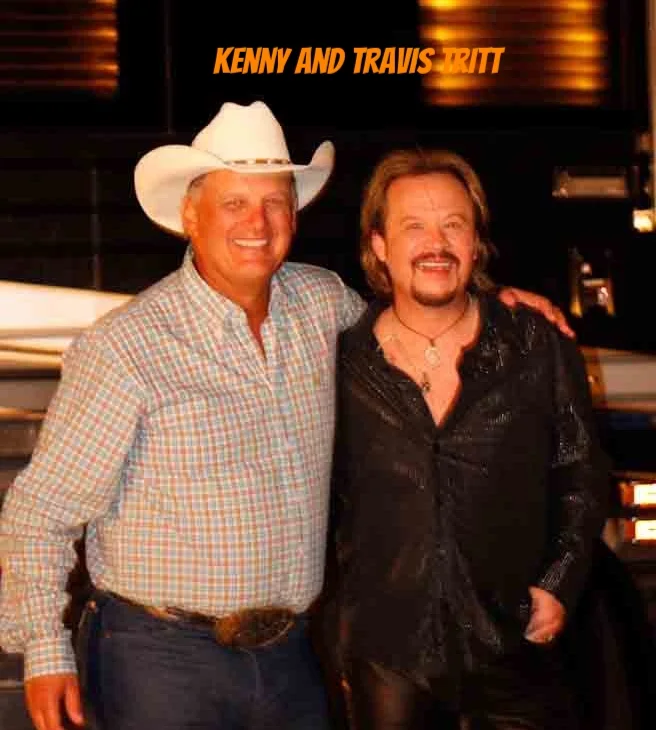 Kenny with Travis Tritt