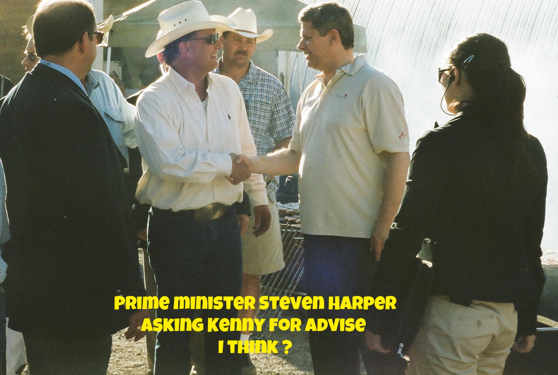  Kenny with Prime minister Steven Harper 