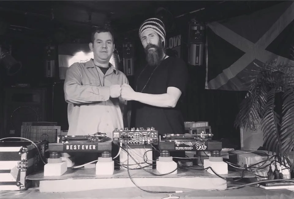 Left: DJs Big Dog and Jahson