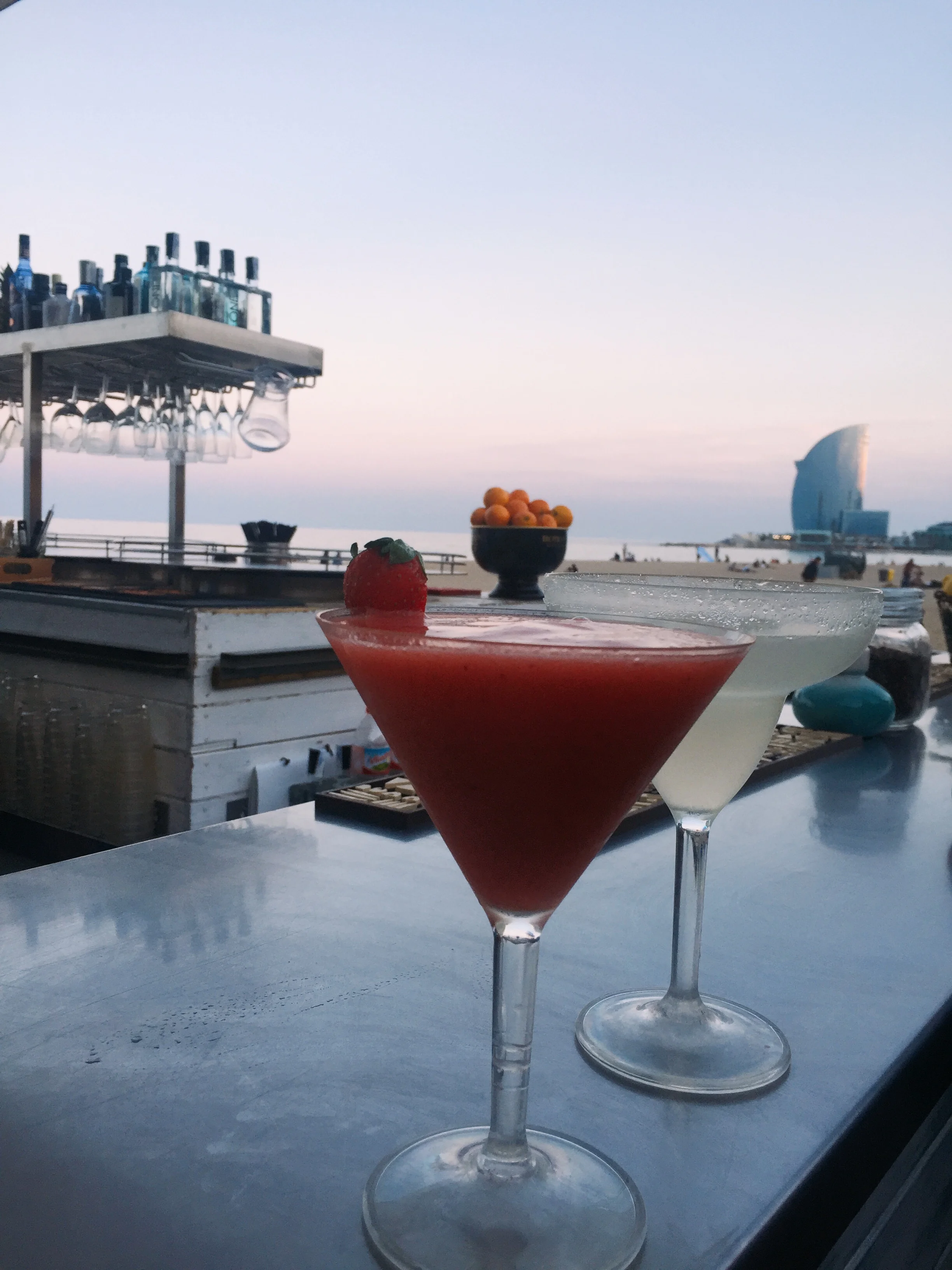Sunset cocktails 