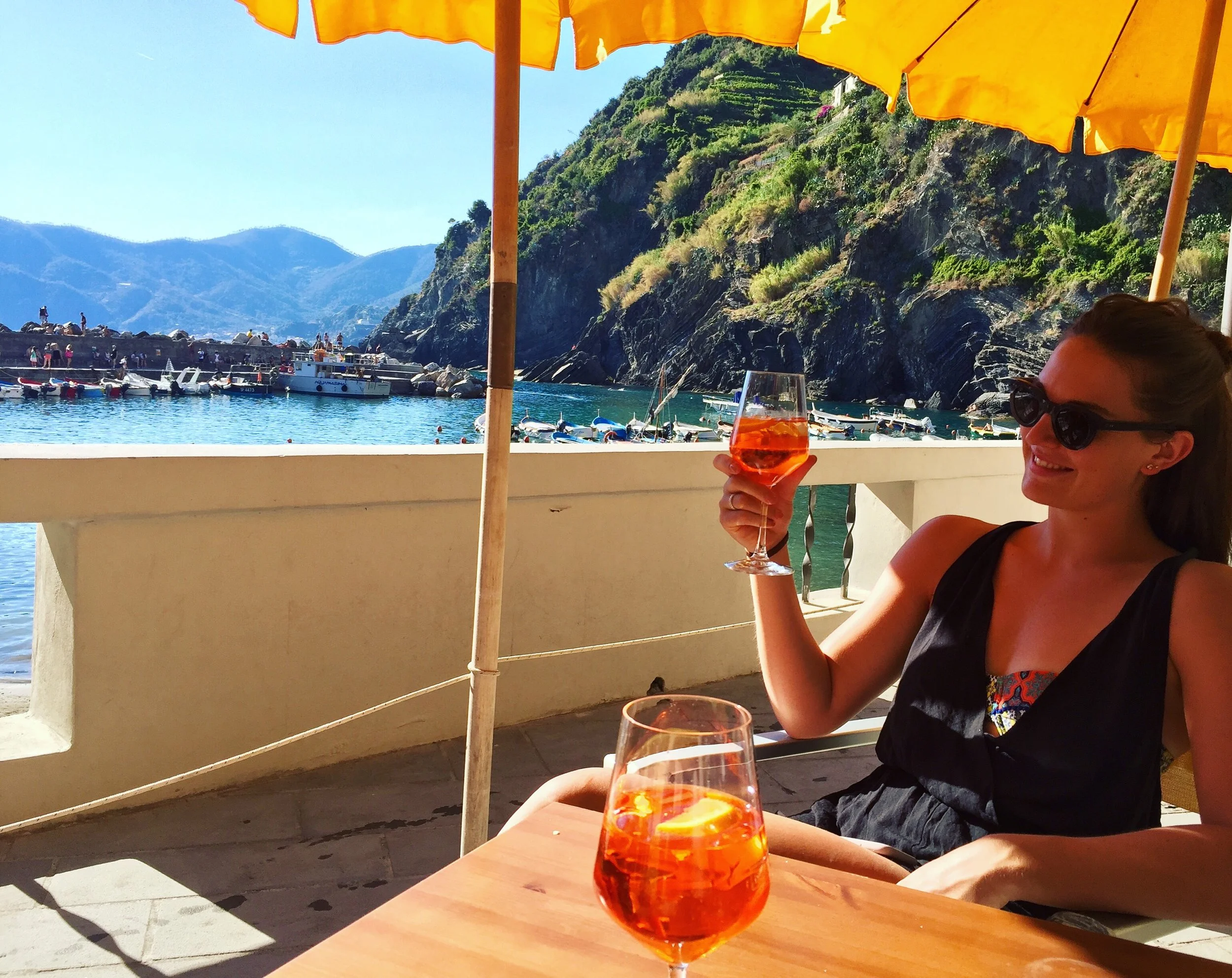 A true summer love story between a girl and her spritz