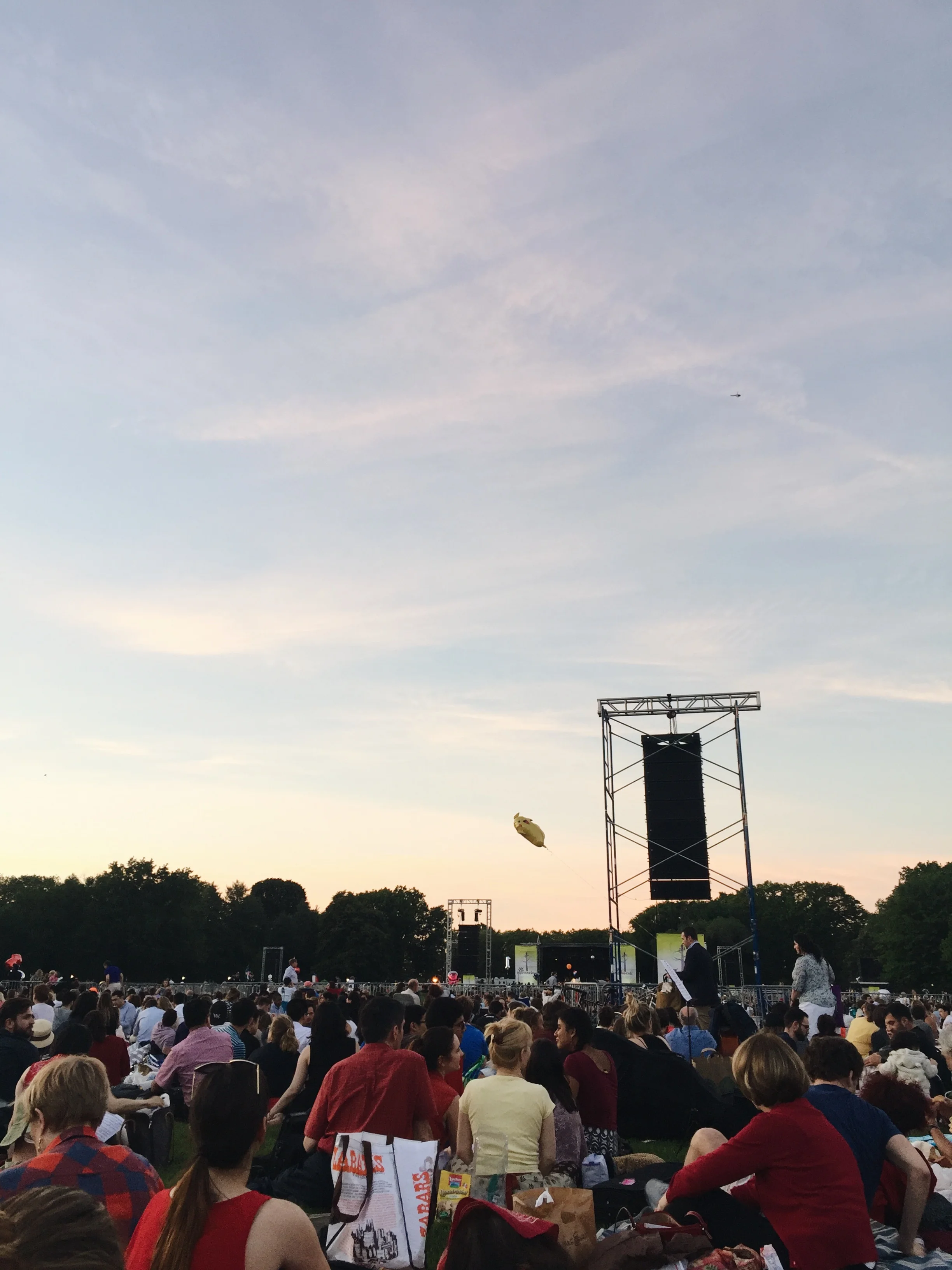 A free New York Philharmonic Orchestra concert in Central Park