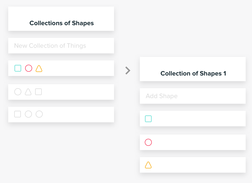 Shapes, which are the same as.... You get the point.