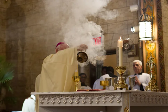 Rededication Mass of Holy Rosary Sunday, May 21st 2017.