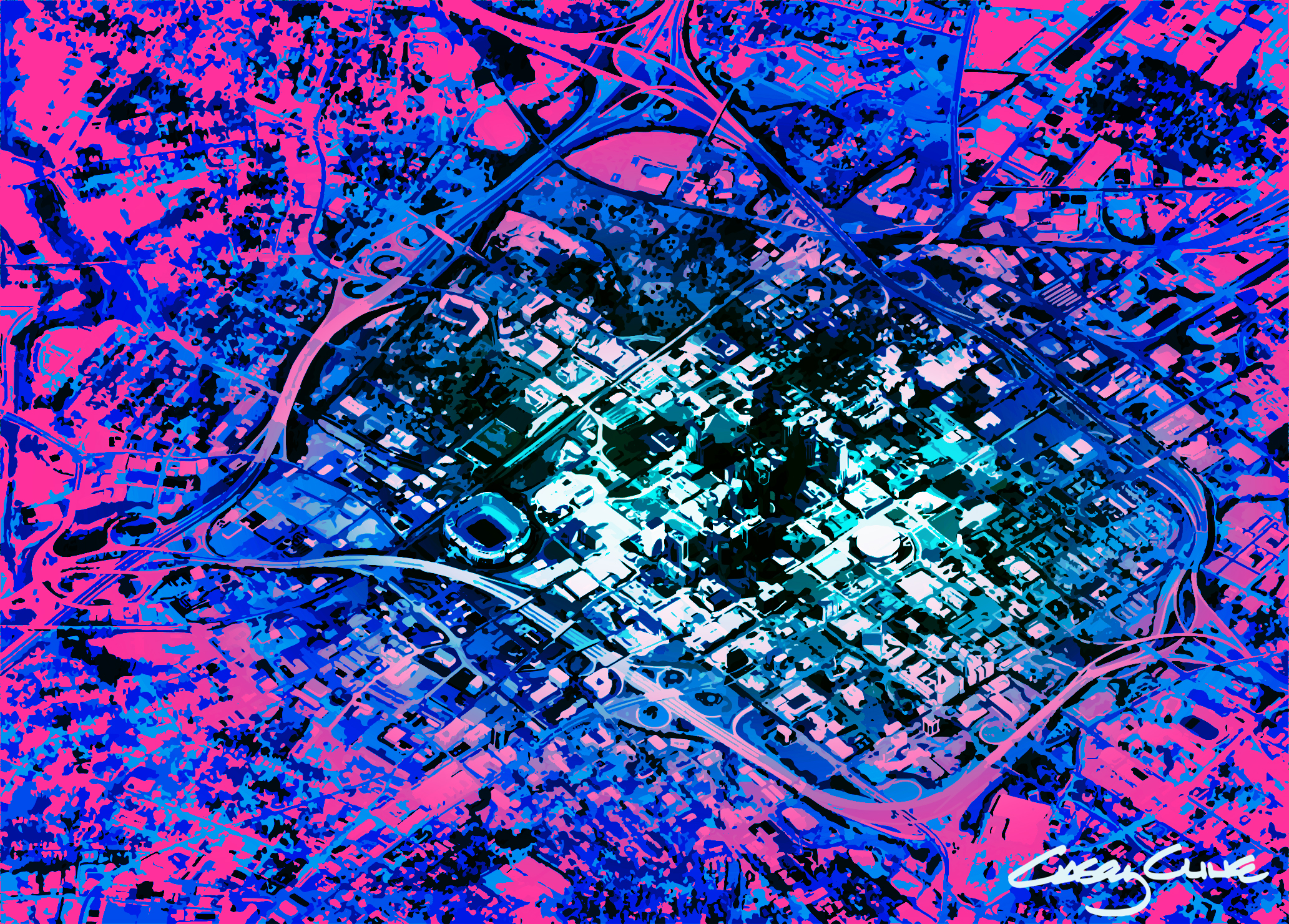 CLT Poppy Pink Edges