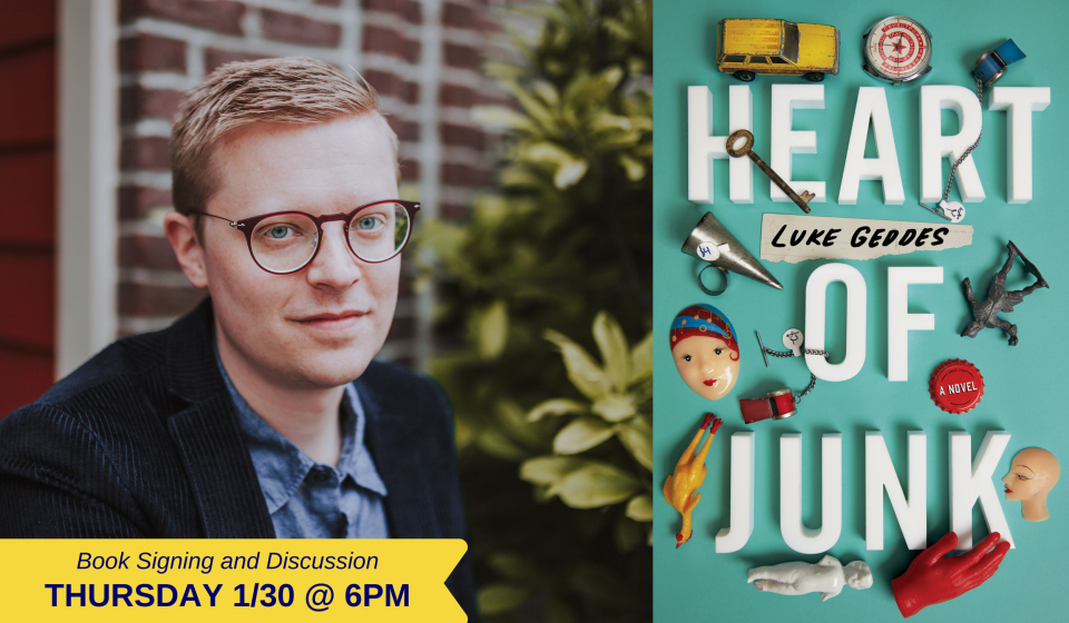 Dallas: With Luke Geddes, author of "Heart of Junk"
