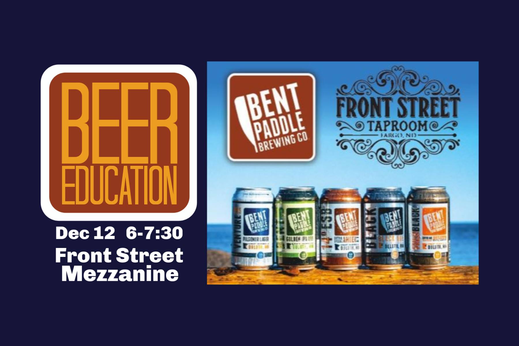 Beer Education w/ Bent Paddle