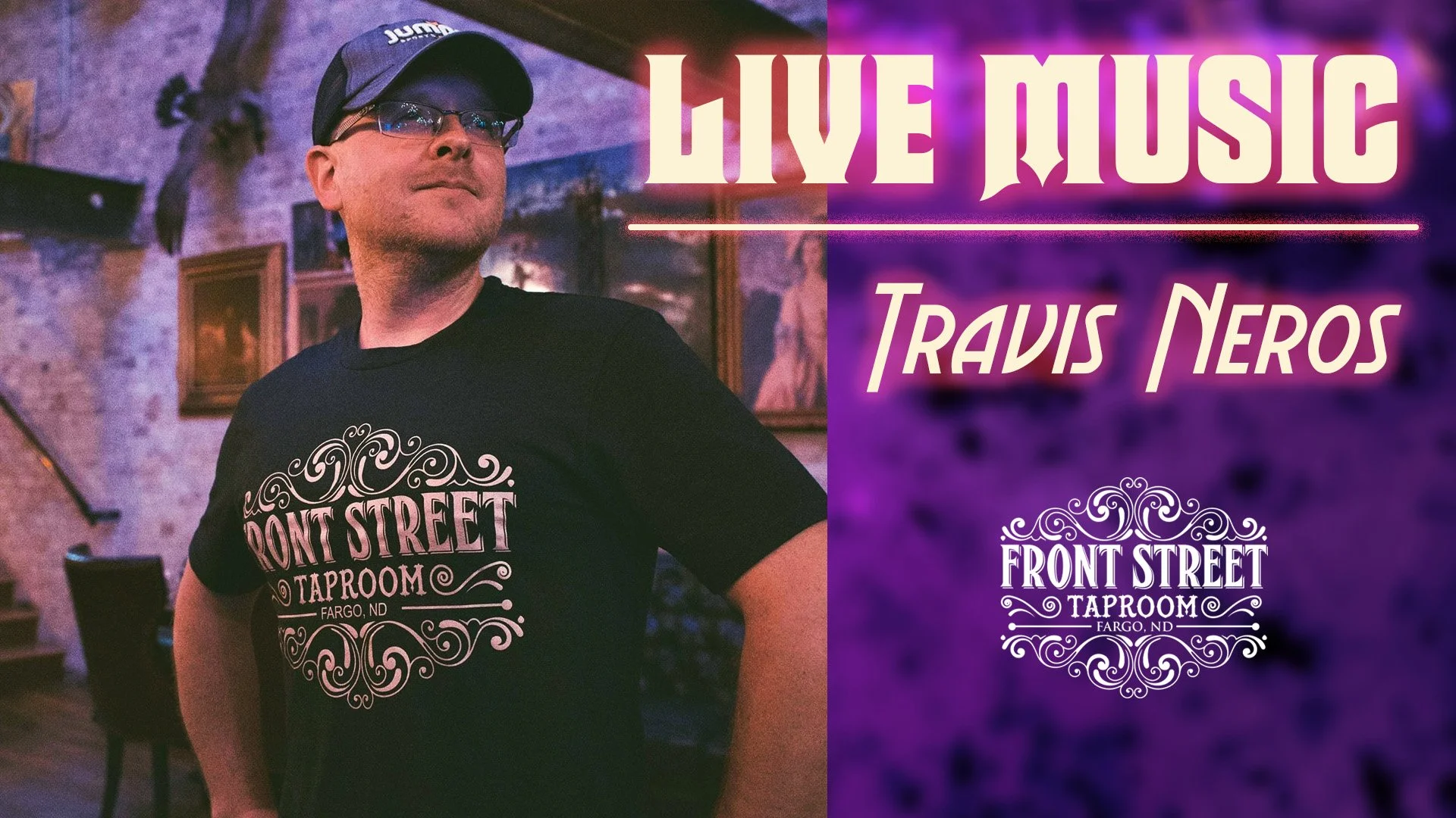 Travis Neros at Front Street