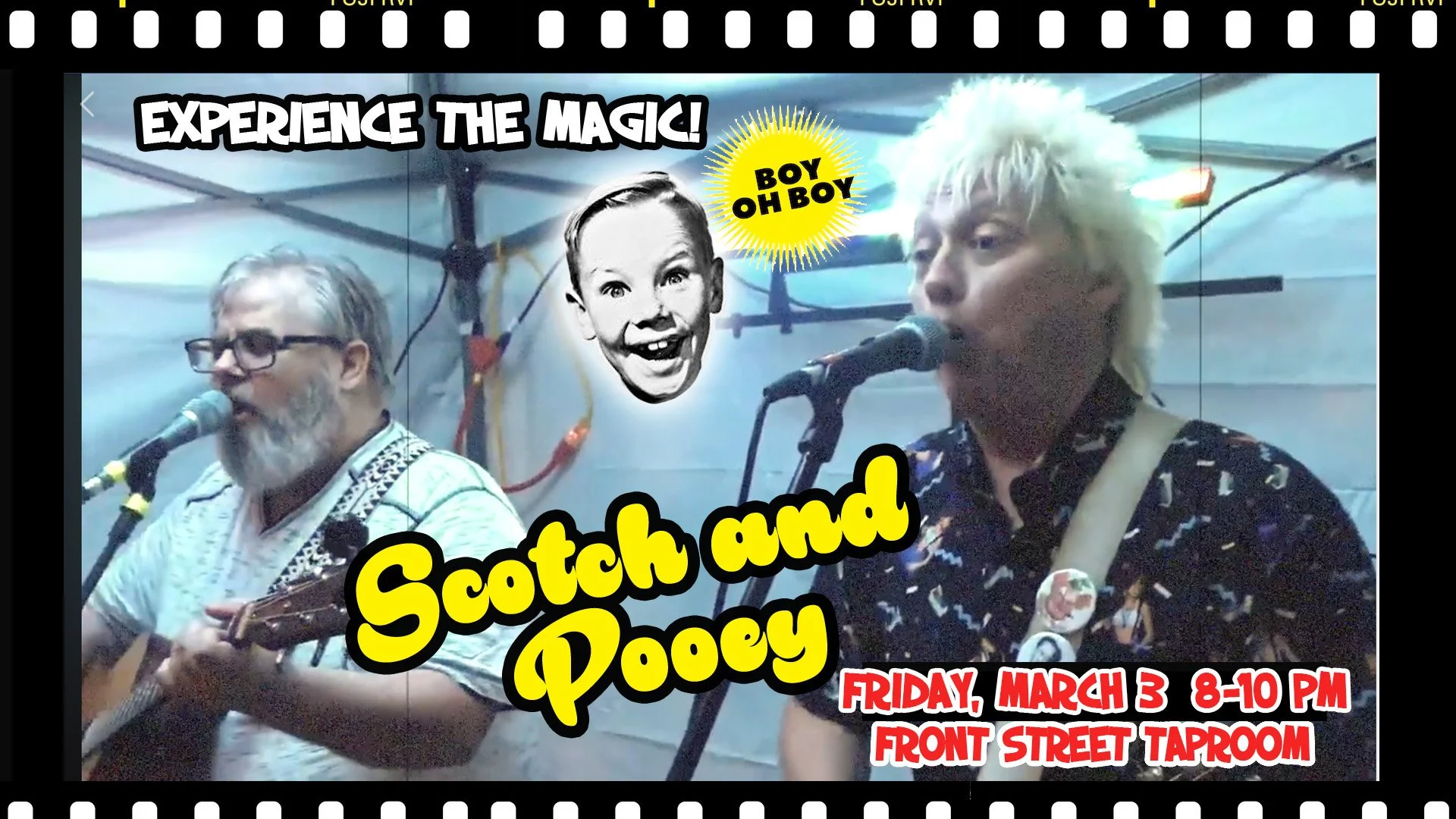 Scotch and Pooey at Front Street