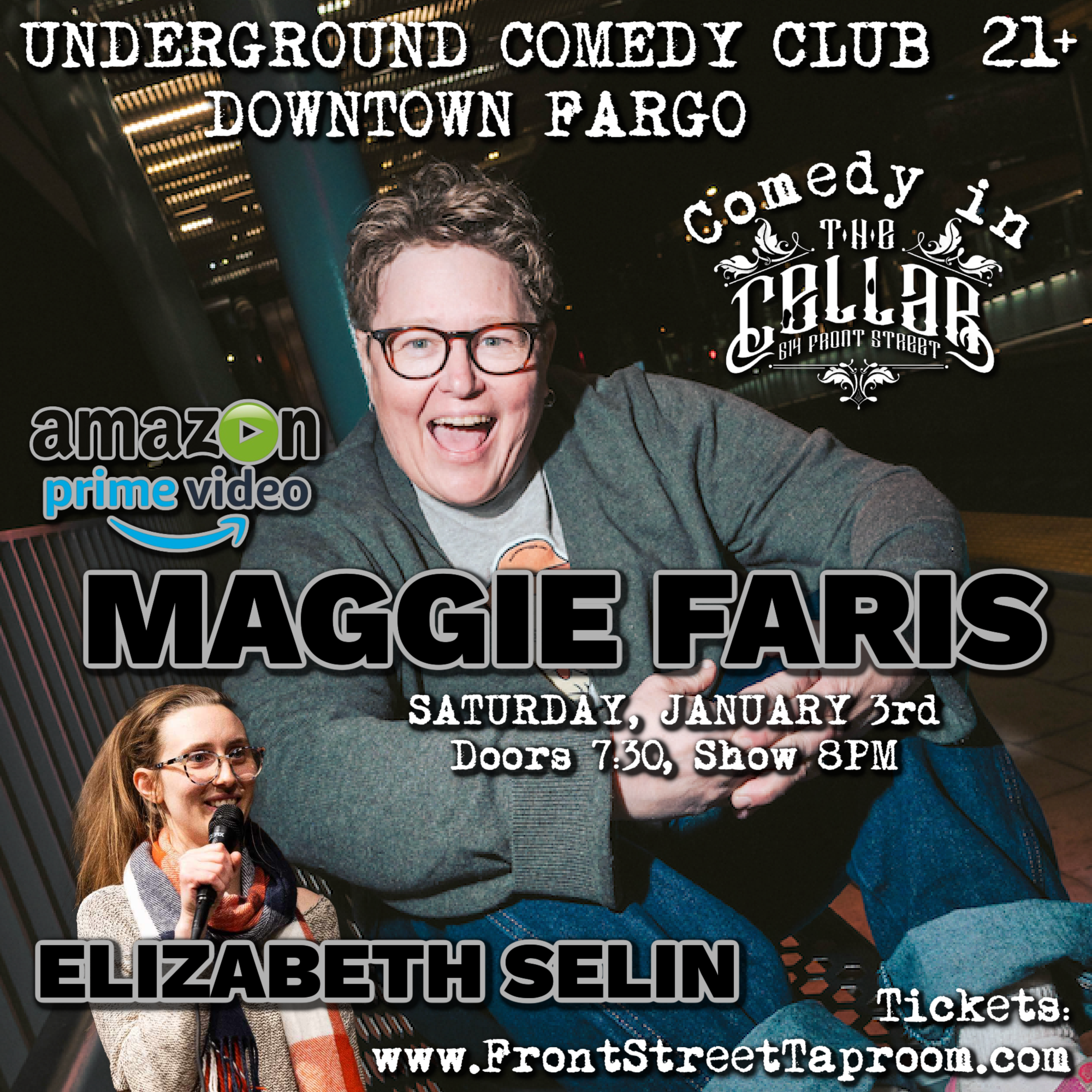 Comedy in the Cellar - Maggie Fairs