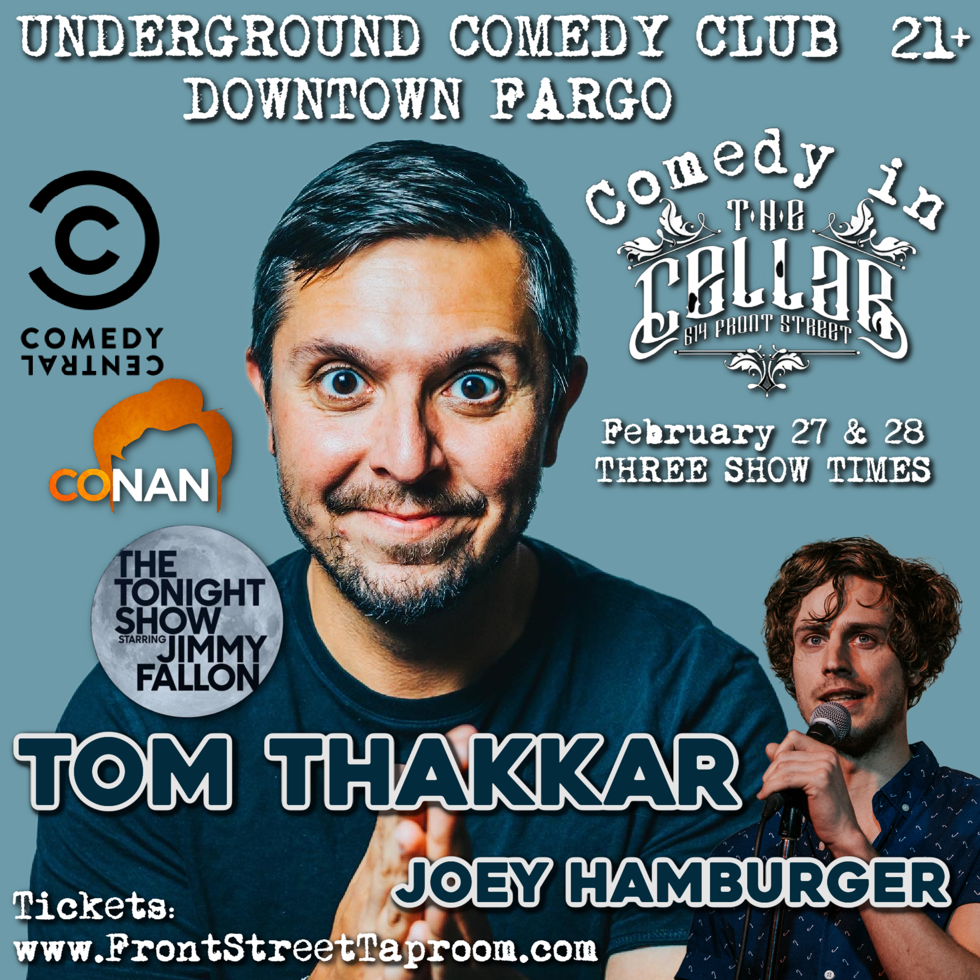 Comedy in the Cellar -Tom Thakkar