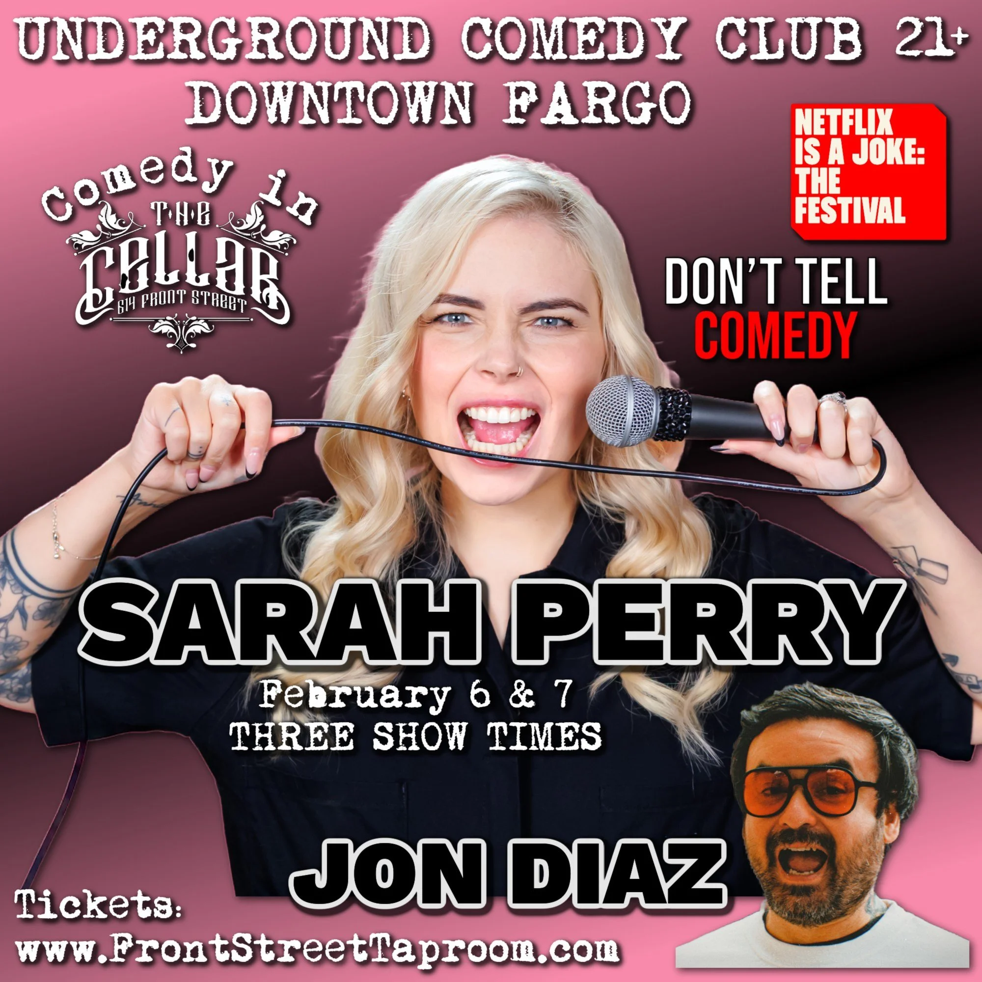 Comedy in the Cellar - Sarah Perry