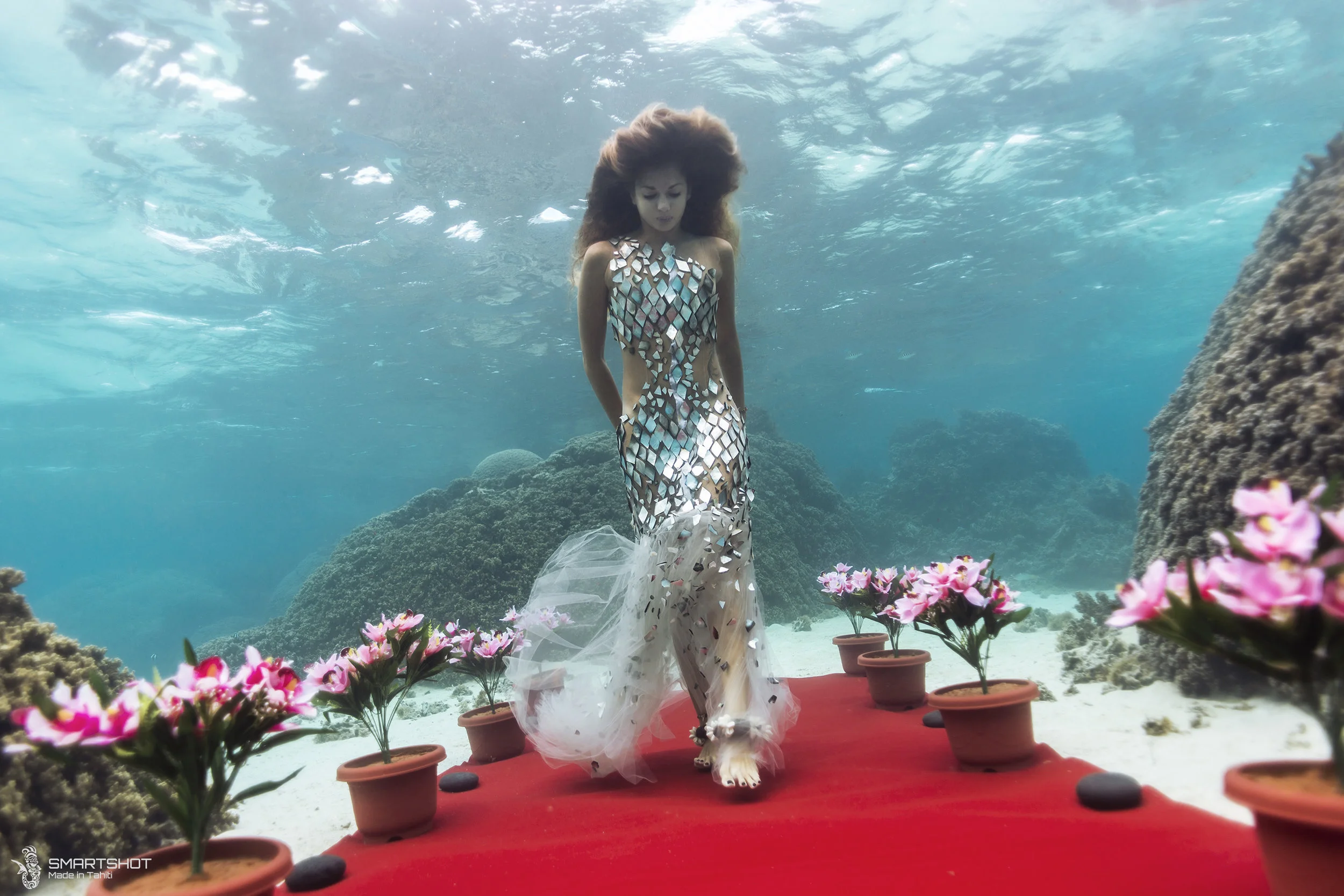 Fashion Show Underwater
