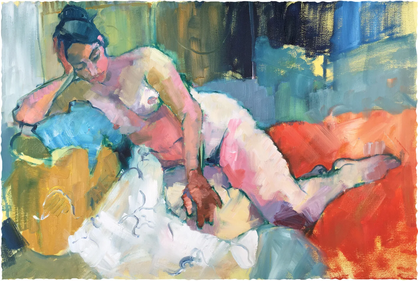 Woman in a World of Her Own - Print