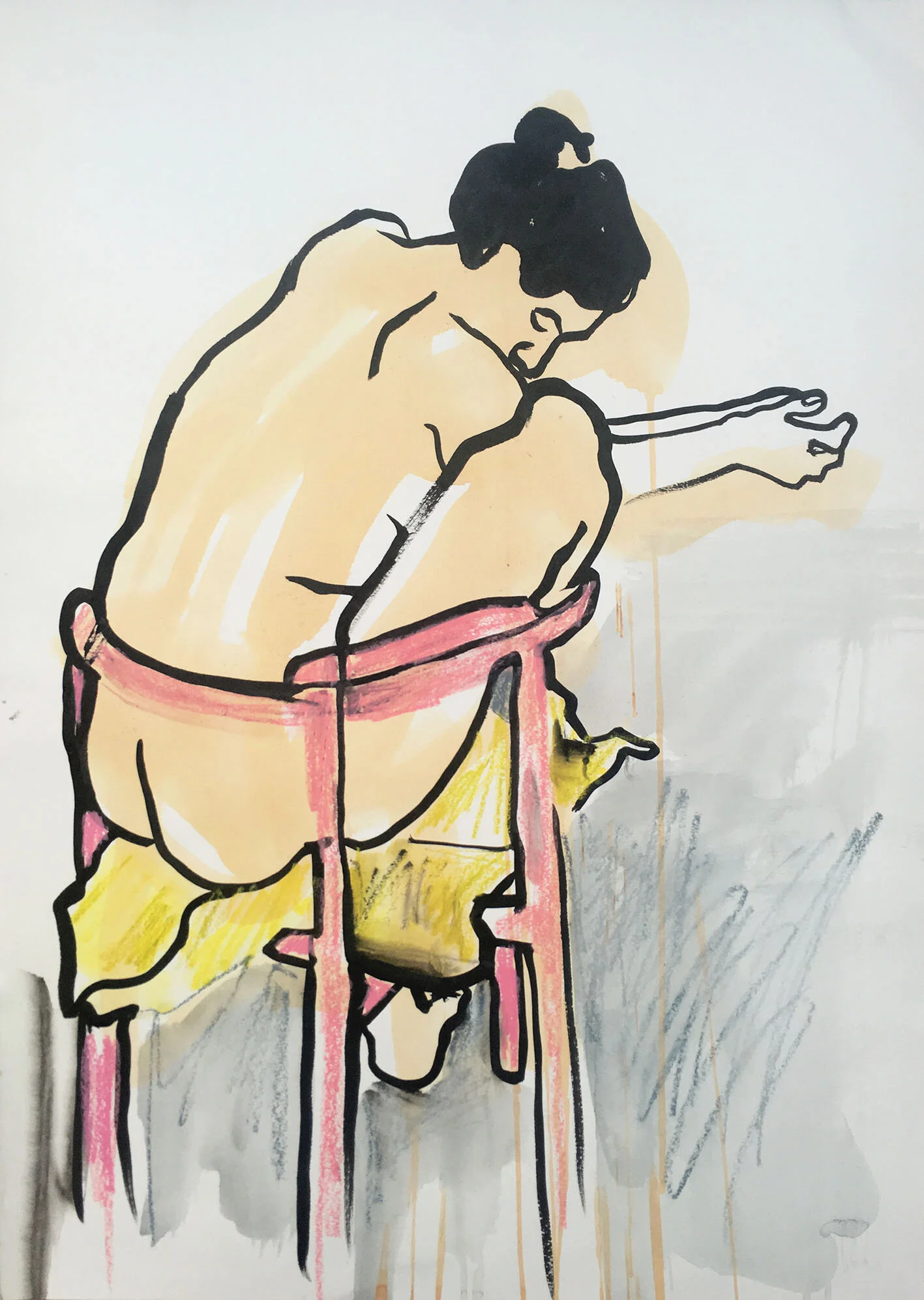 Woman in a Pink Chair.jpg